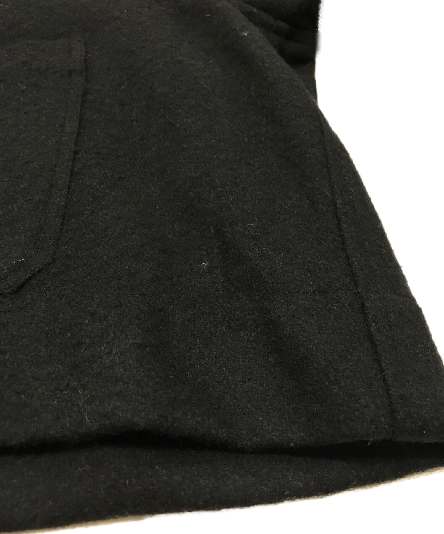 Badhiya (バディーヤ) ワイドウールジャケット ブラック サイズ:表記なし