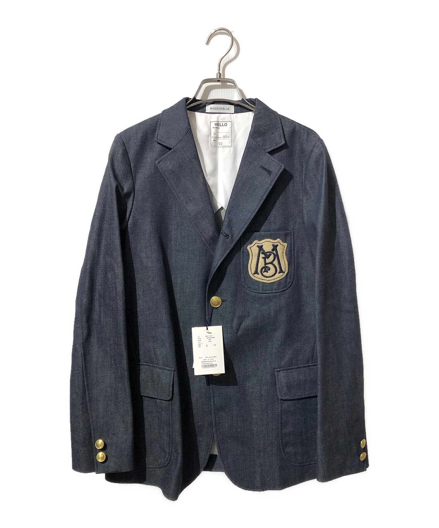 中古・古着通販】MADISON BLUE (マディソンブルー) シングル3釦 