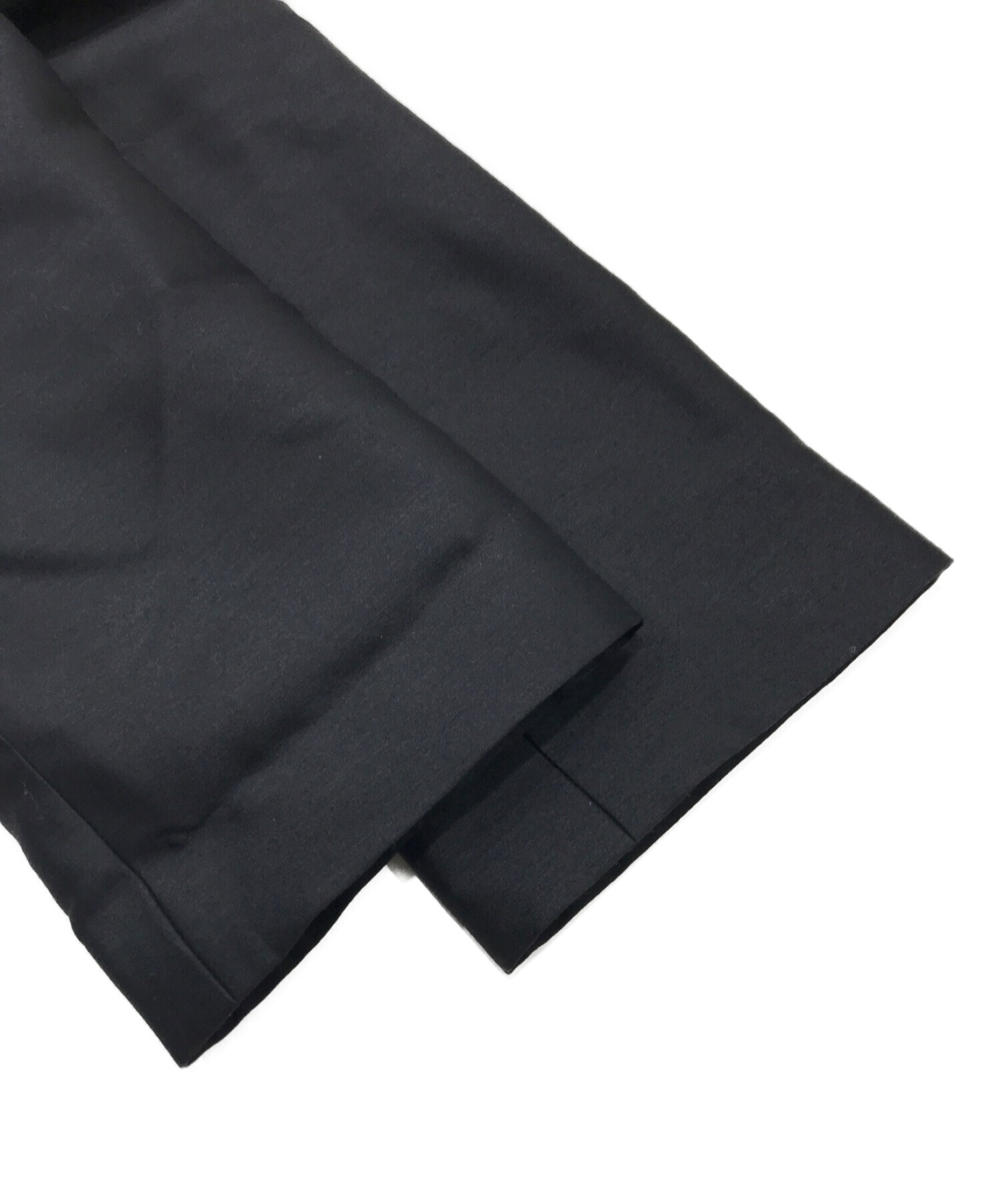 cccmalie (シーマリー) シルクウールノーカラージャケット ブラック サイズ:38