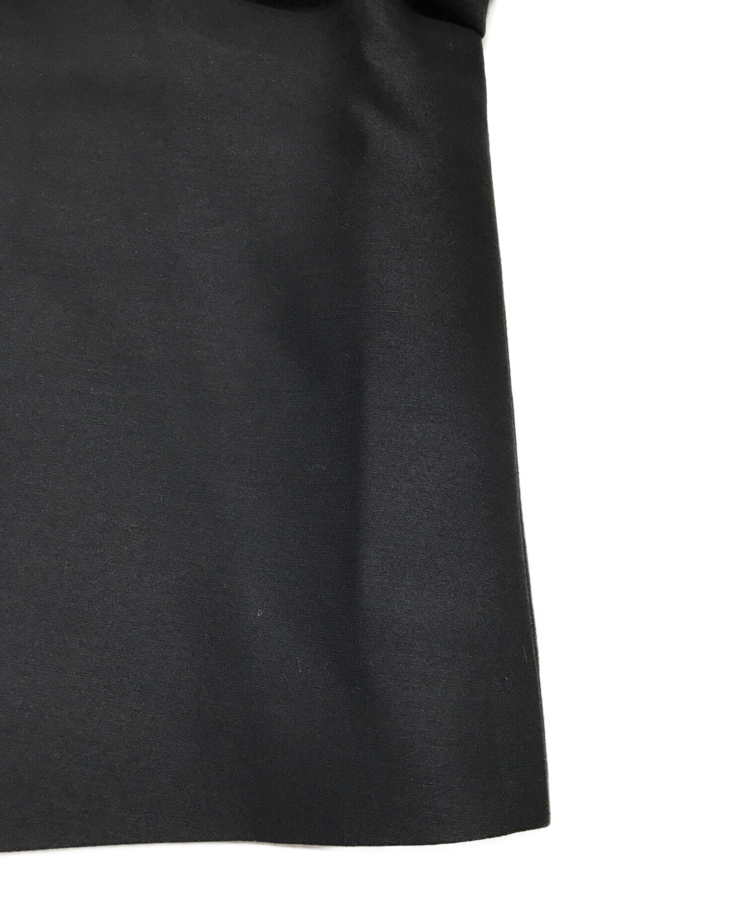 cccmalie (シーマリー) シルクウールノーカラージャケット ブラック サイズ:38