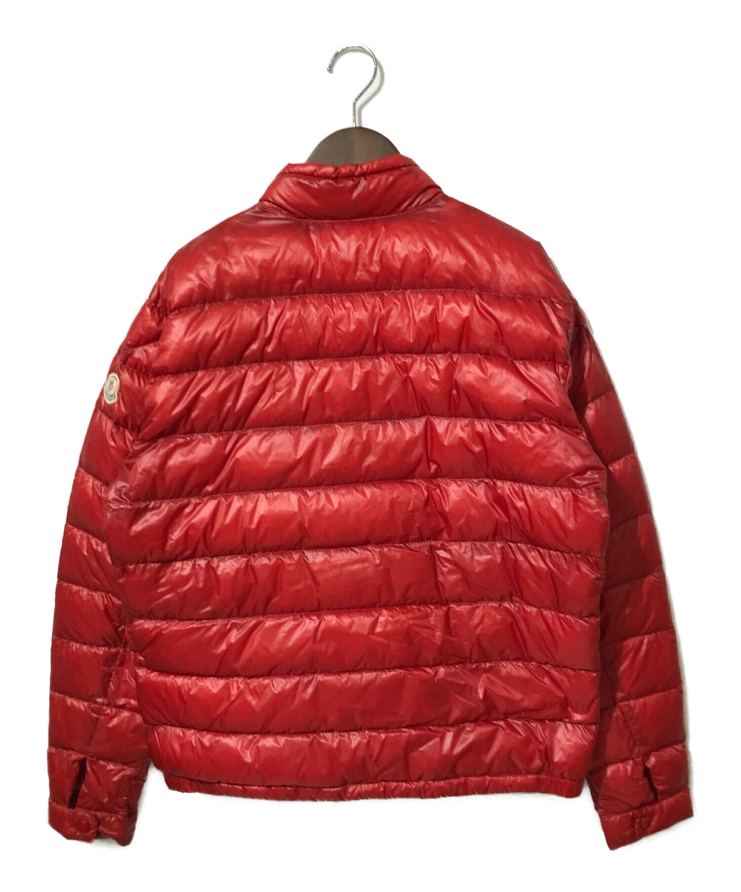 中古・古着通販】MONCLER (モンクレール) ダウンジャケット レッド 