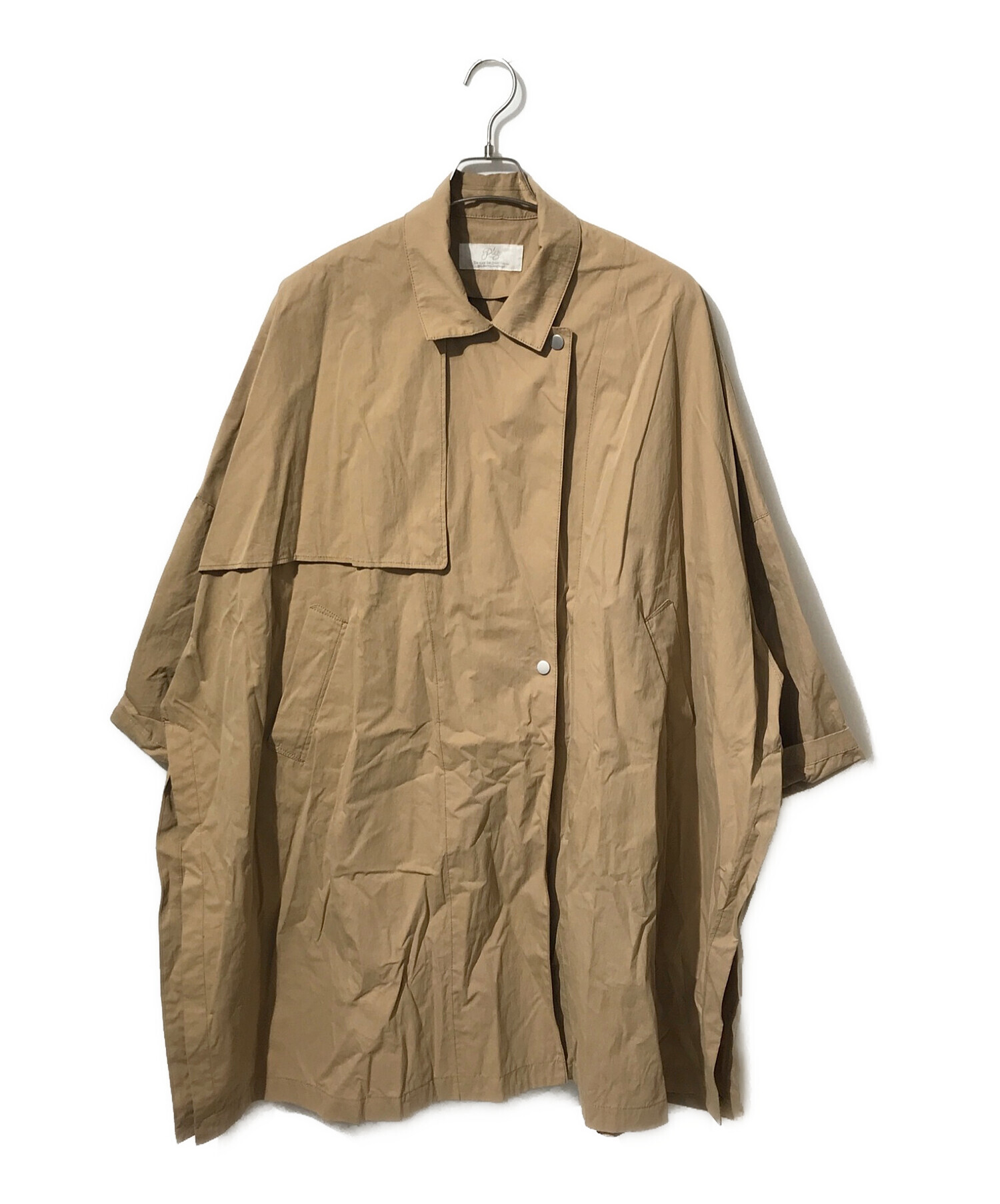 Plage 2024SS テントコート 38 キャメル 中古・古着通販】Plage  