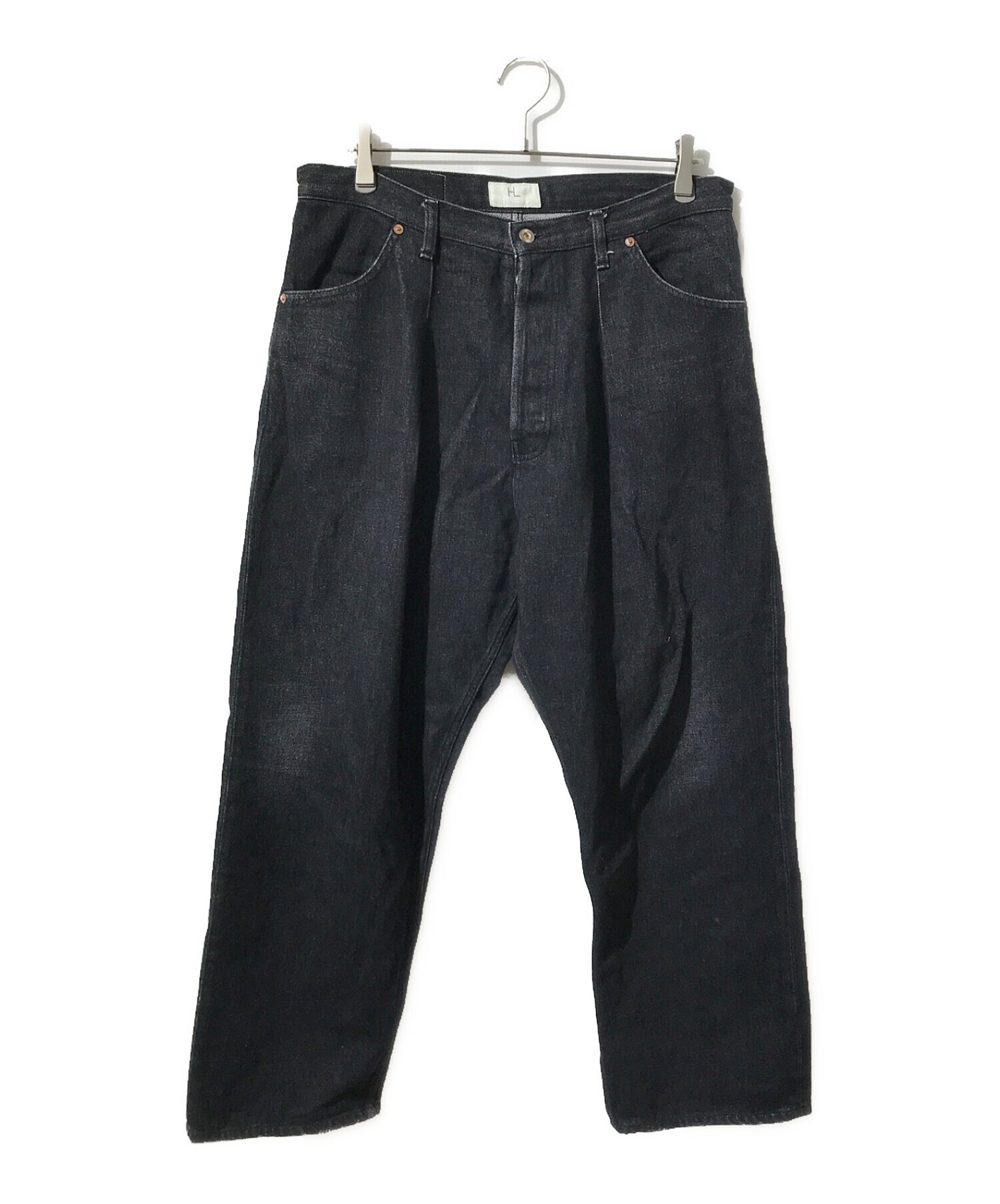中古・古着通販】HERILL (ヘリル) Black Denim 4PK Tack Pants 