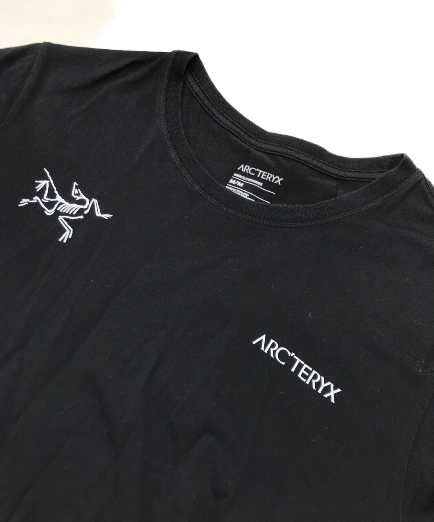 ARC'TERYX (アークテリクス) Tシャツ ブラック サイズ:M