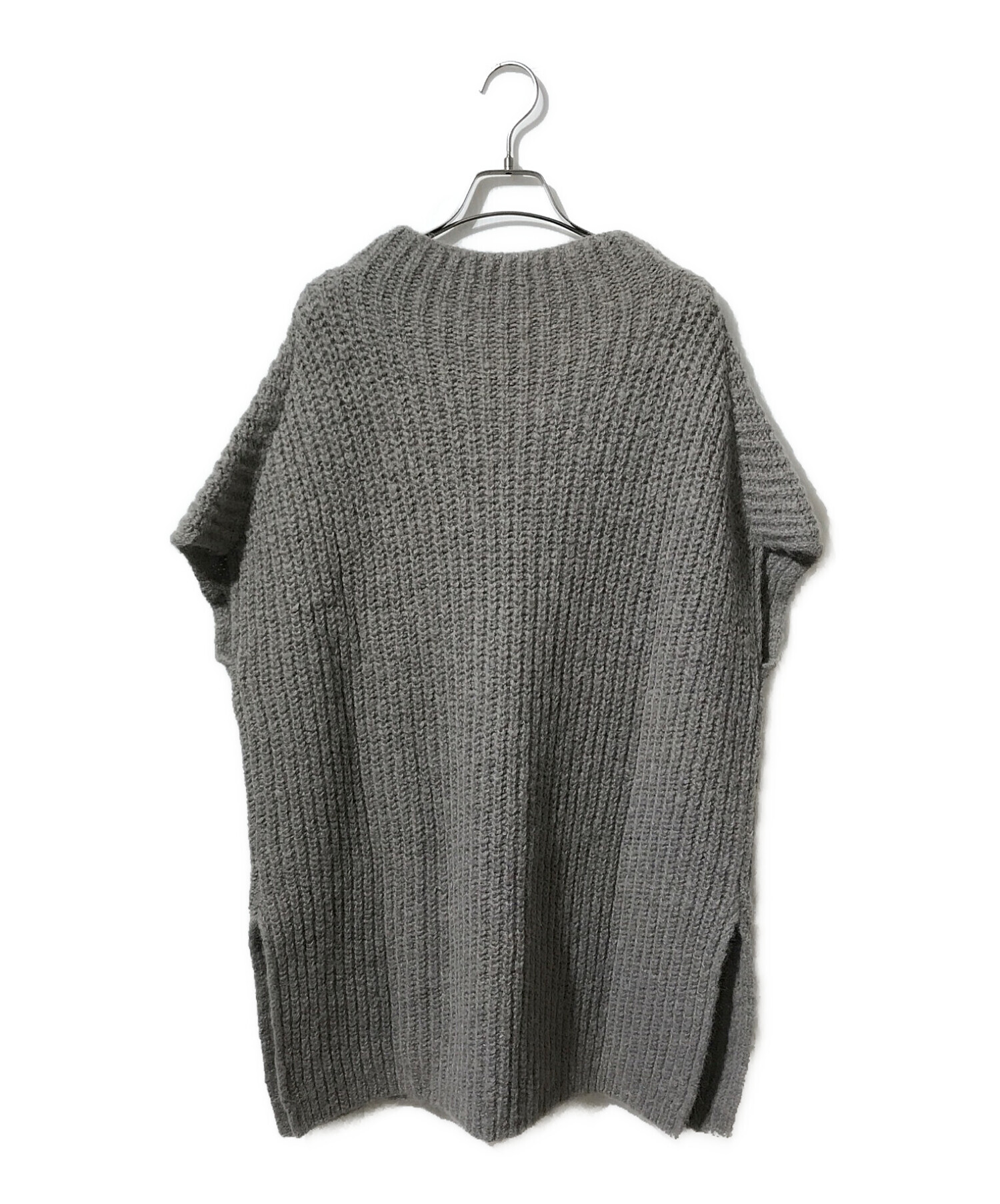 evam eva ベージュ ポンチョ （新品）（中古・古着通販】evam eva 