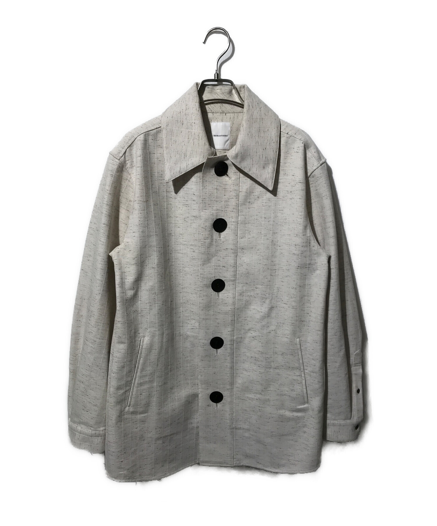 中古・古着通販】SUBLATIONS (サブレーションズ) COTTON OVER SHIRT 