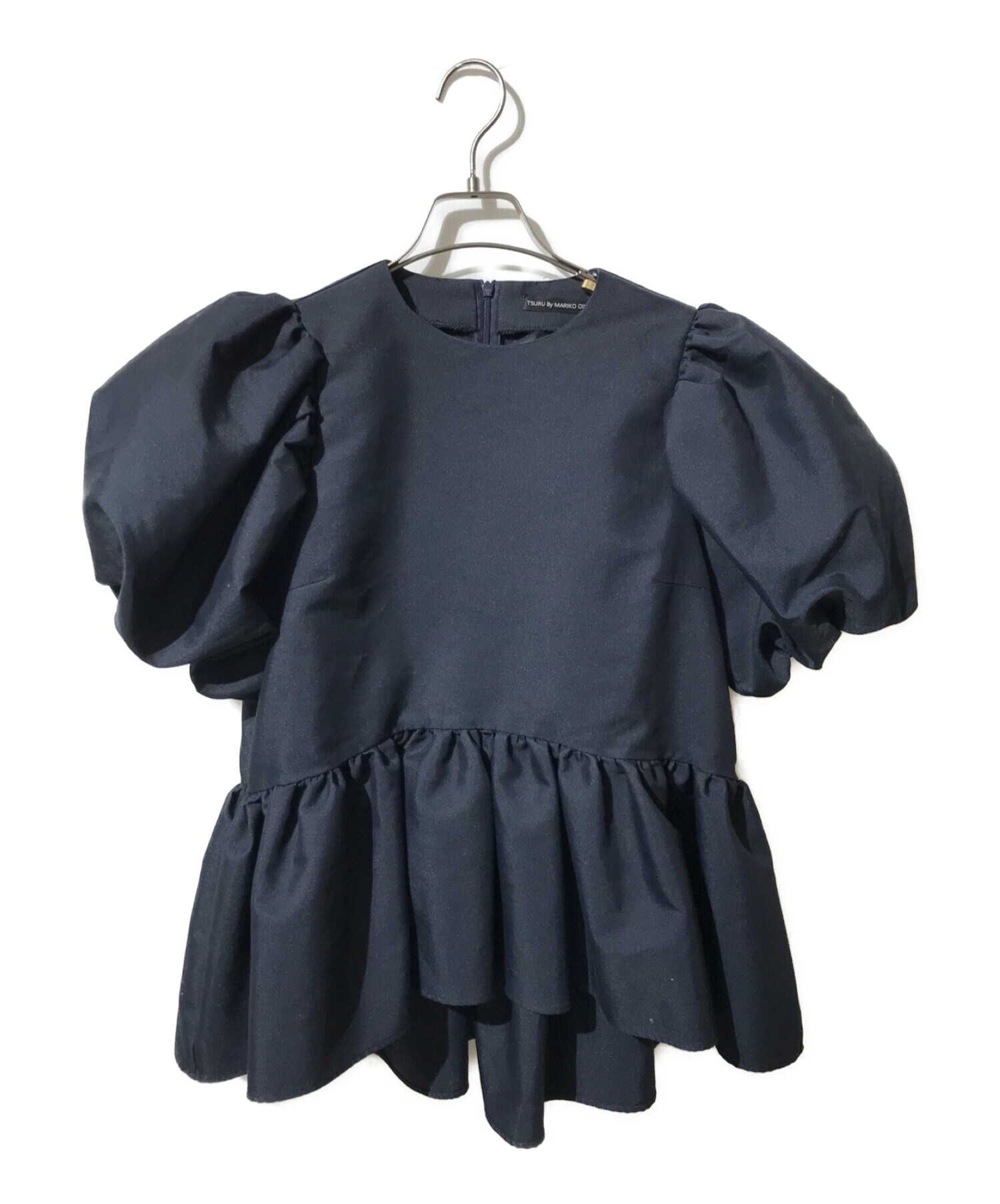 ツルバイマリコオイカワボリュームスリーブブラウス