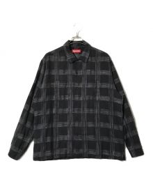 中古・古着通販】SUPREME (シュプリーム) Woven Plaid Shirt ブラック 