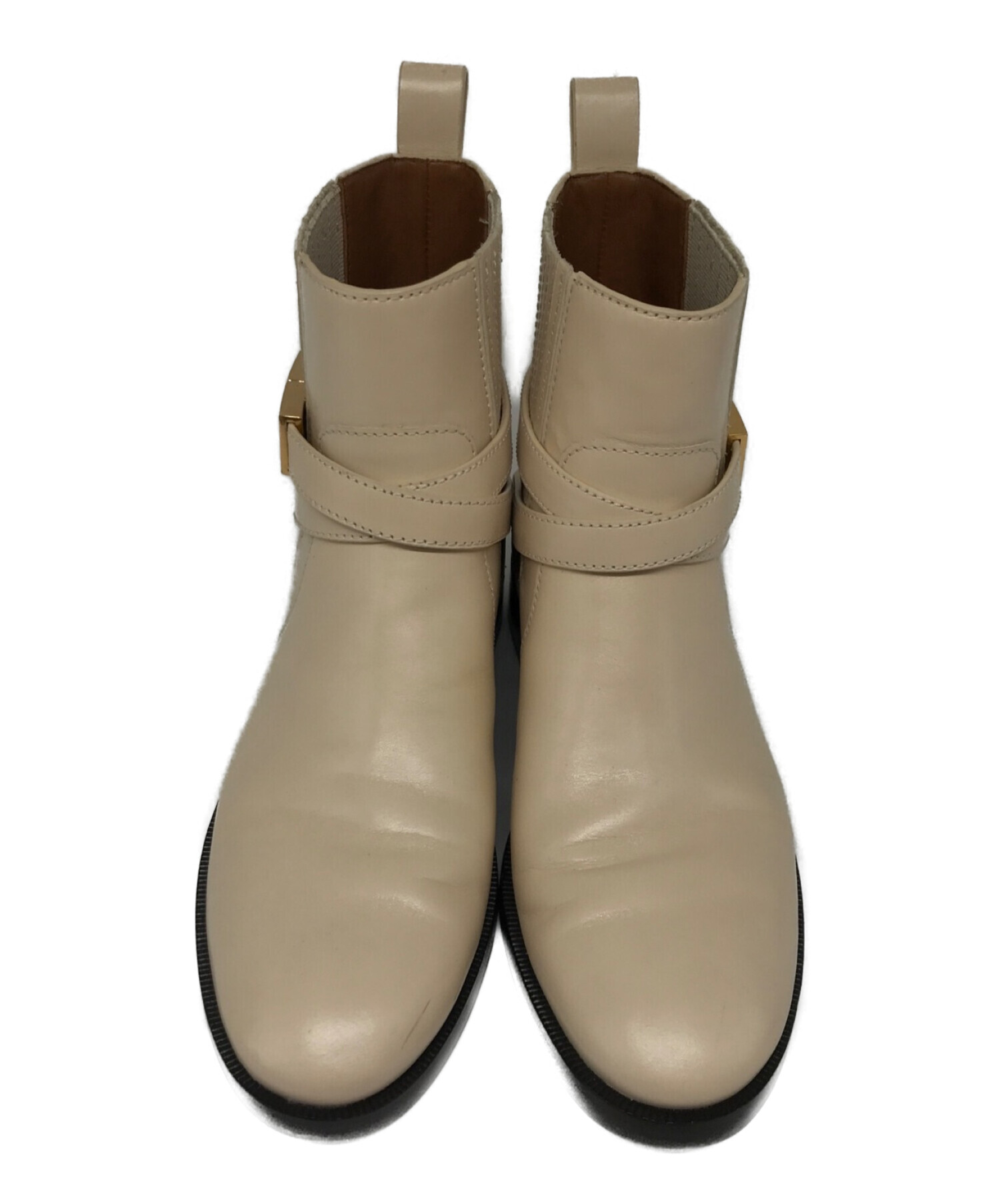 中古・古着通販】TORY BURCH (トリーバーチ) レザーアンクルブーツ 