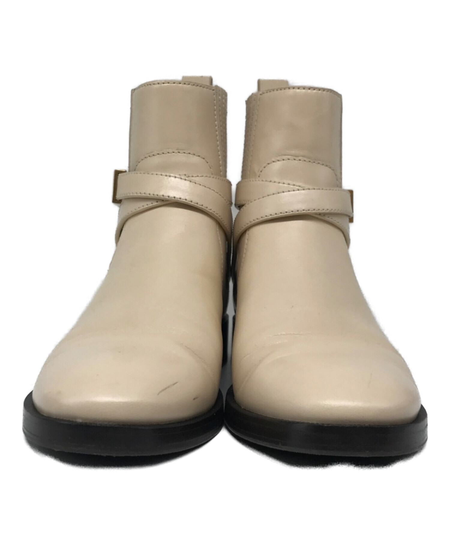 中古・古着通販】TORY BURCH (トリーバーチ) レザーアンクルブーツ 