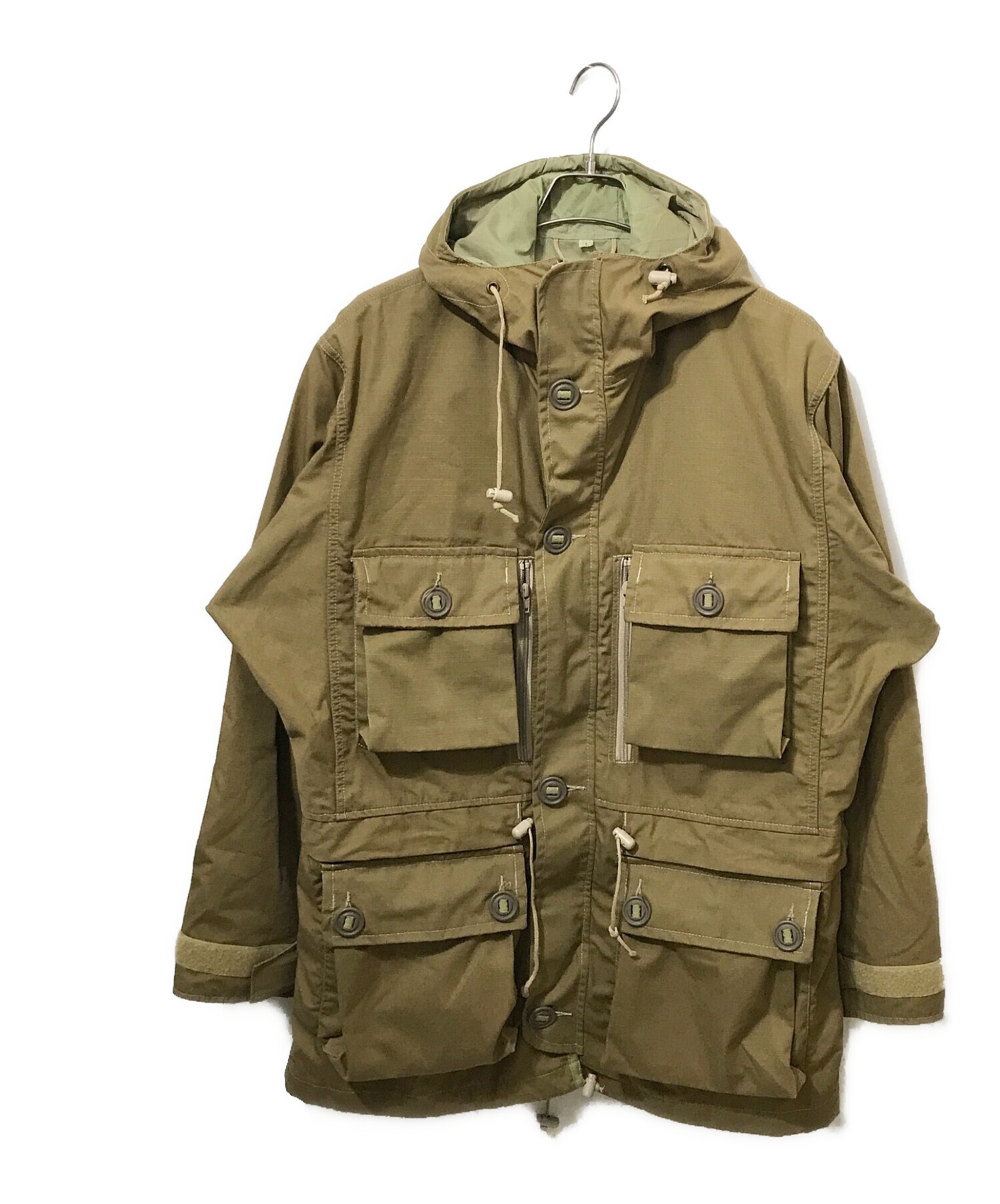 中古・古着通販】arktis (アークティス) スモックジャケット カーキ 