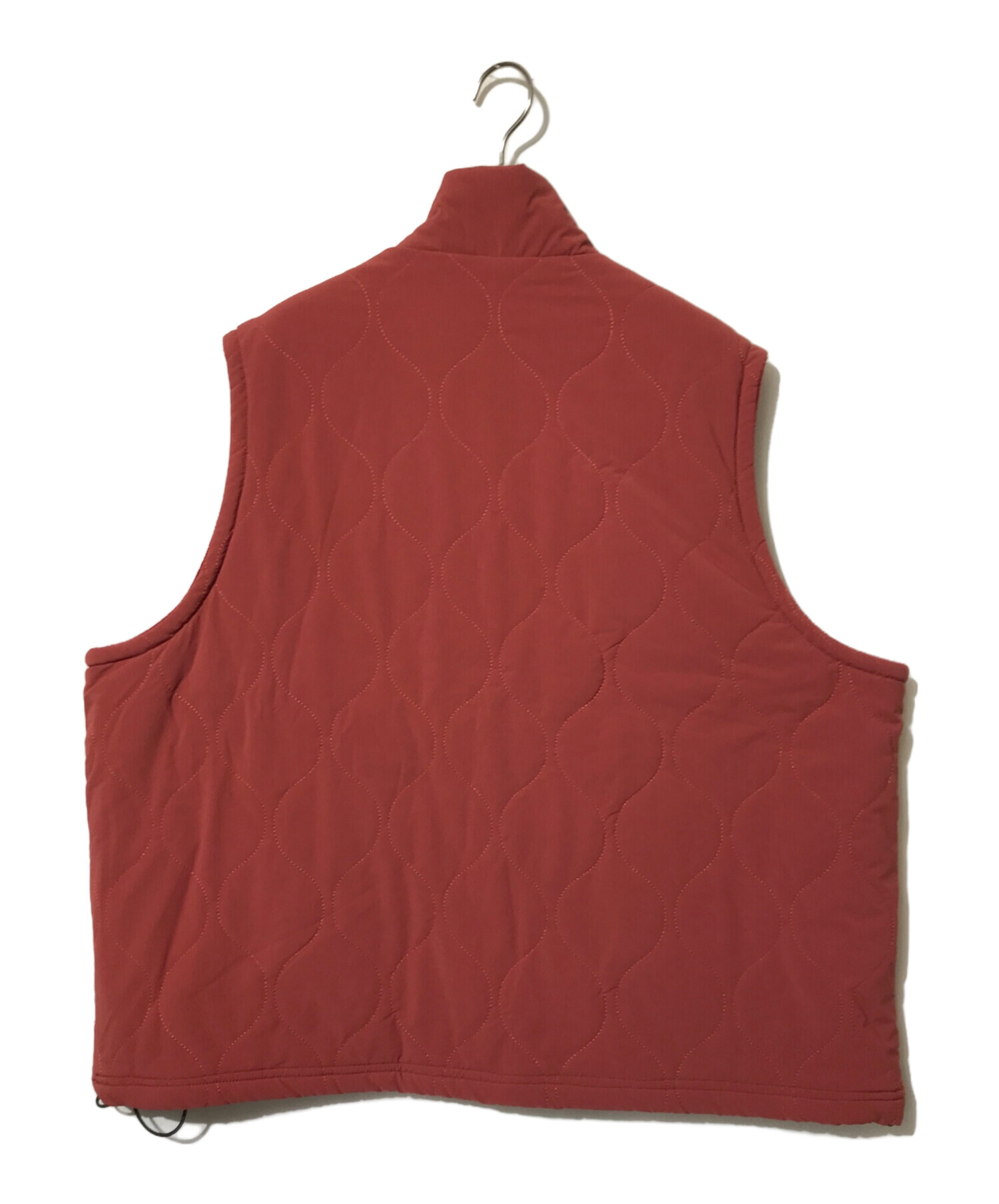 中古・古着通販】EVISEN (エビセン) MIND LIGHT QUILTING VEST レッド 