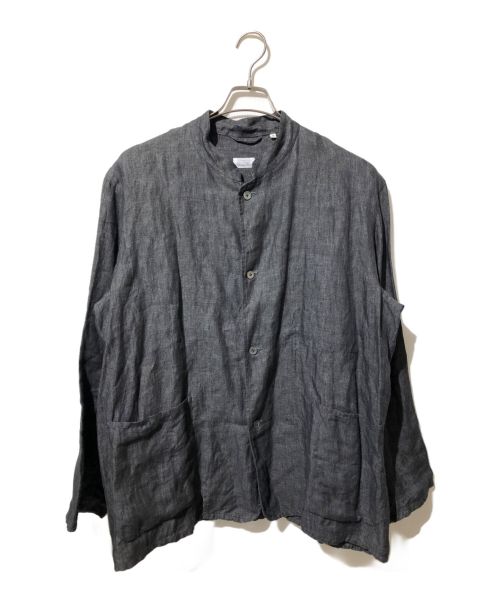 comoli Salvatore Piccolo リネンスタンドカラージャケット COMOLI