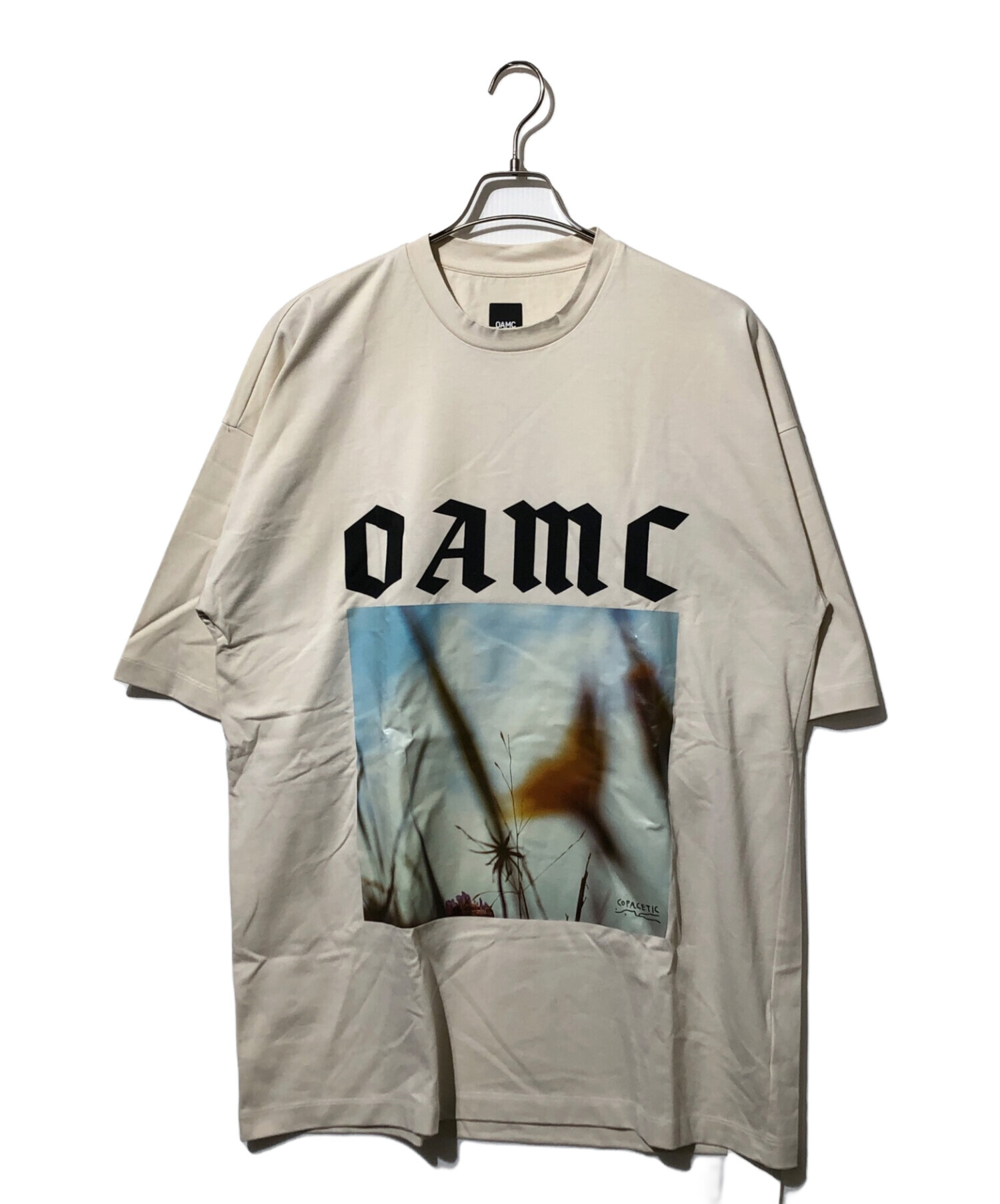 中古・古着通販】OAMC (オーエーエムシー) BLUMENT TEE ベージュ 