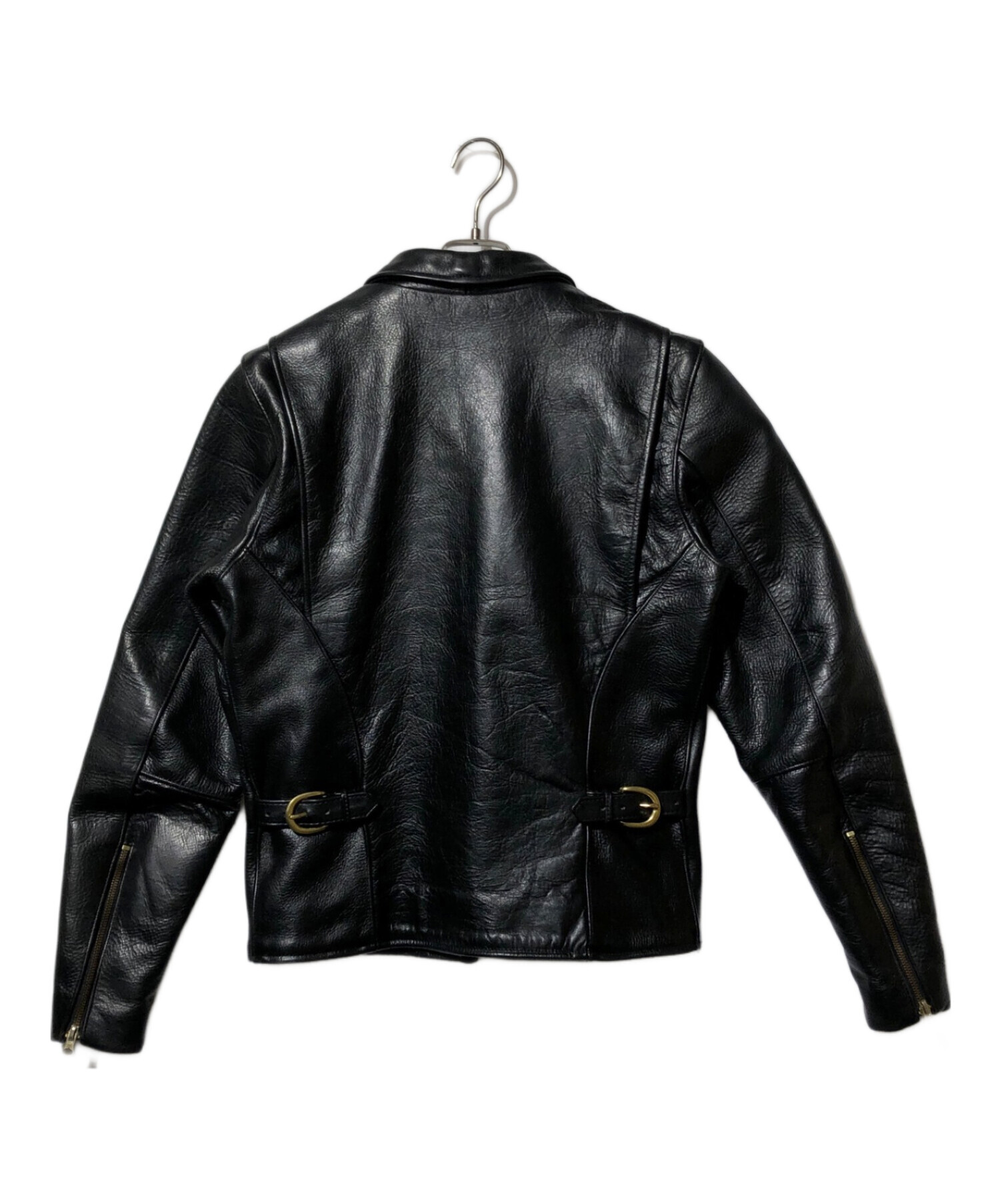 中古・古着通販】VANSON (バンソン) シングルライダースジャケット  