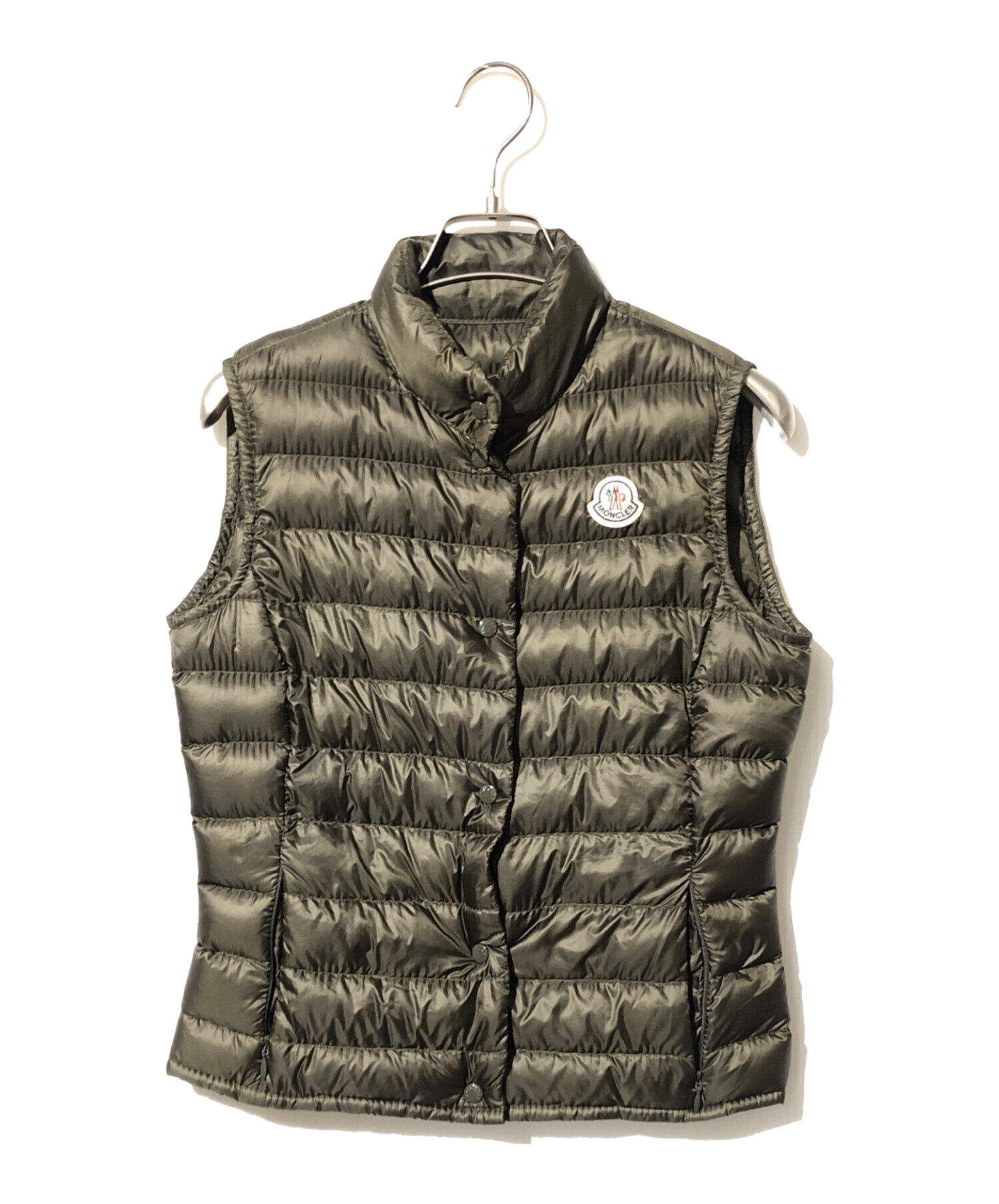 MONCLER LIANE 黒 ダウンベスト 正規品 レシート付き 中古・古着通販  