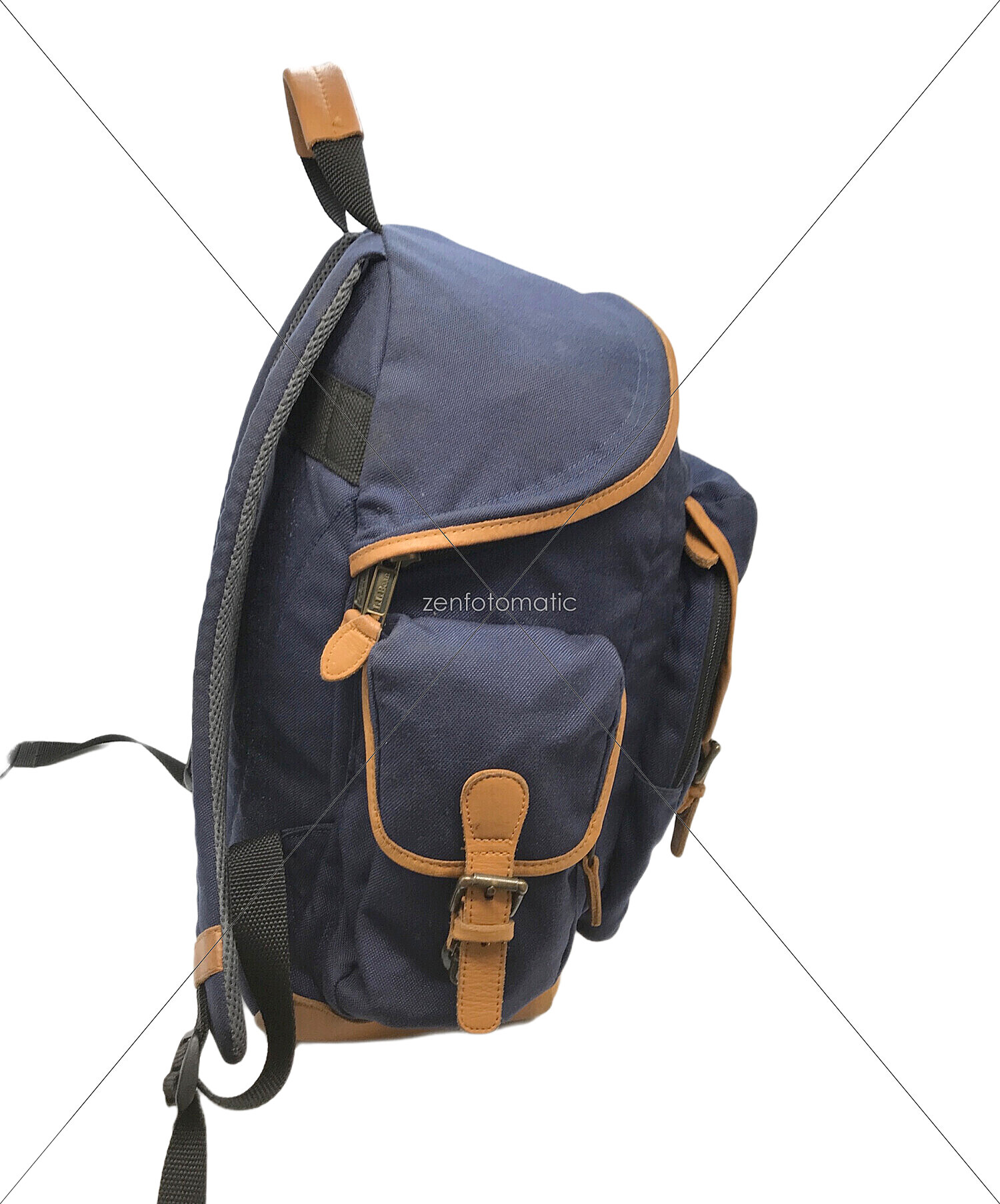 l.l.bean キャンバス×レザー リュック サック｜メンズ