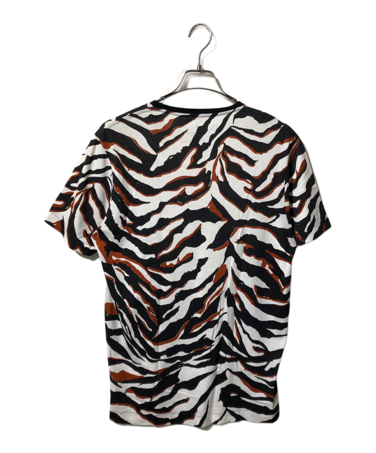 中古・古着通販】BALENCIAGA (バレンシアガ) 総柄tシャツ ブラウン 