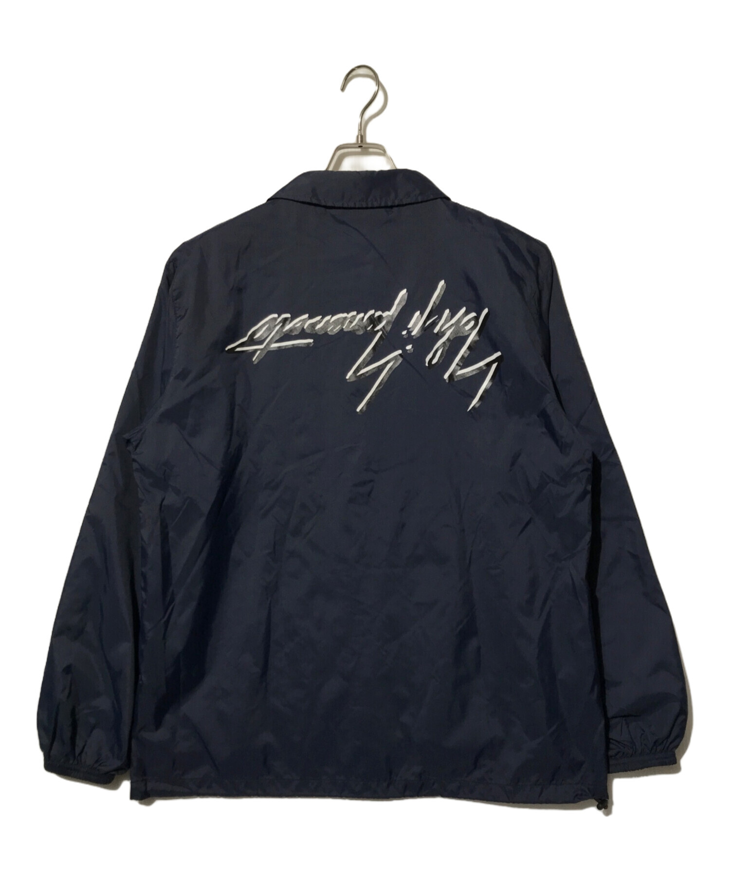 Yohji Yamamoto Ground Yナイロンコーチジャケット 逆さロゴ