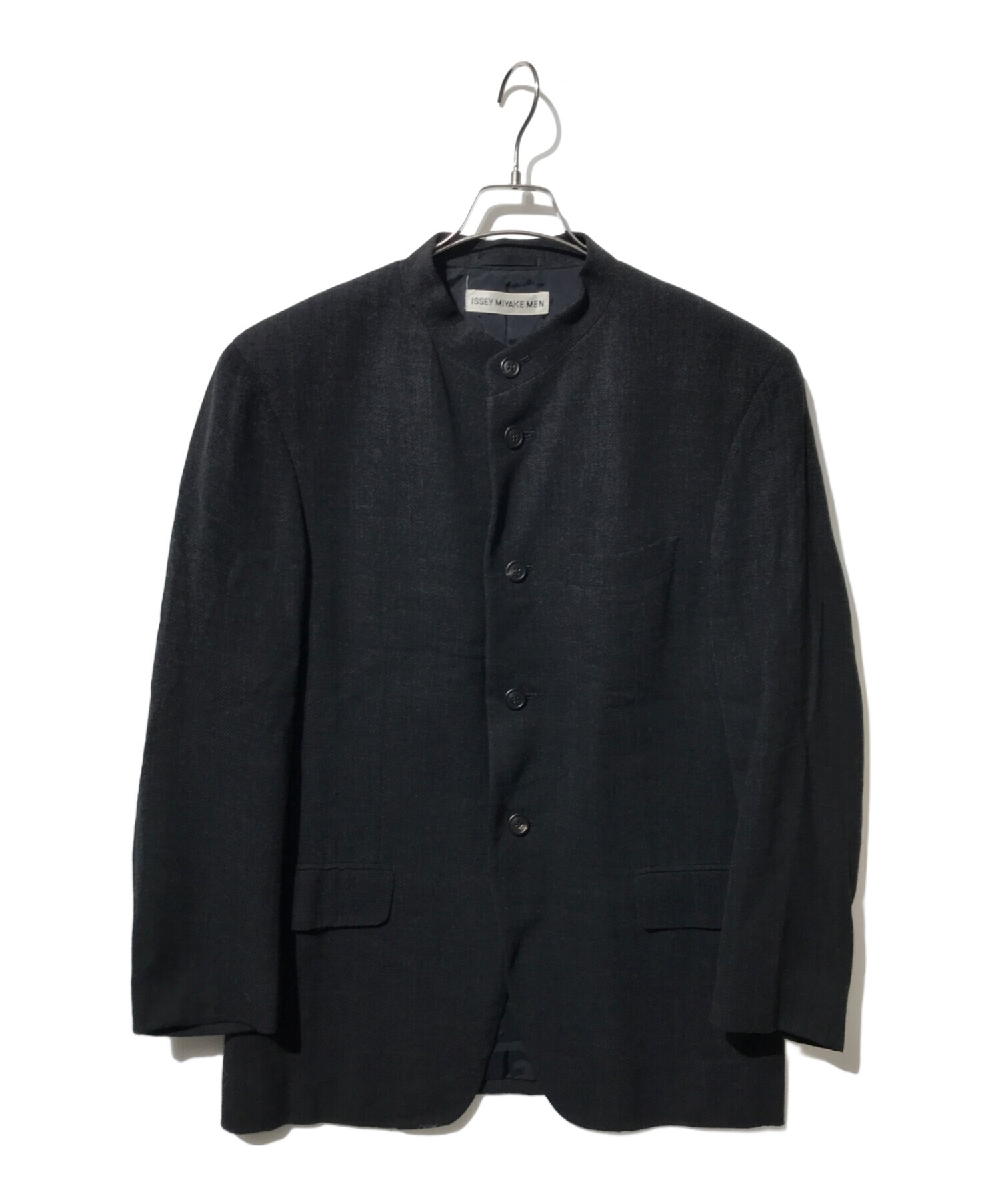 ☆ISSEY MIYAKE MEN/イッセイミヤケ シワ加工 3Bジャケット/4 /100 