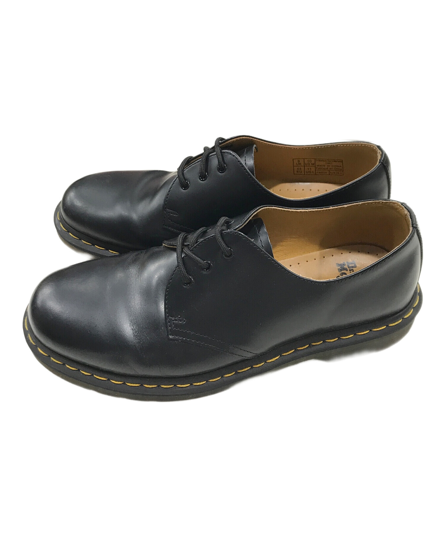 中古・古着通販】Dr.Martens (ドクターマーチン) 3ホールレザー 