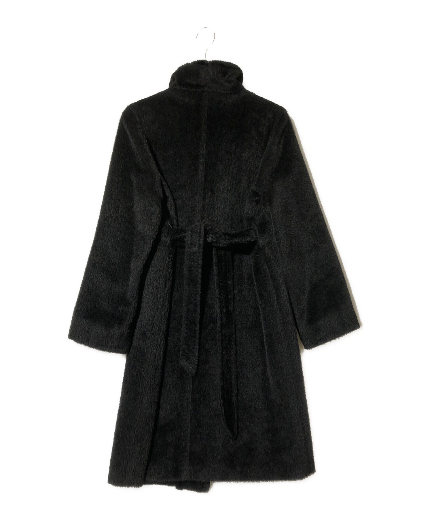 中古・古着通販】MaxMara (マックスマーラ) アルパカブレンドラップ 