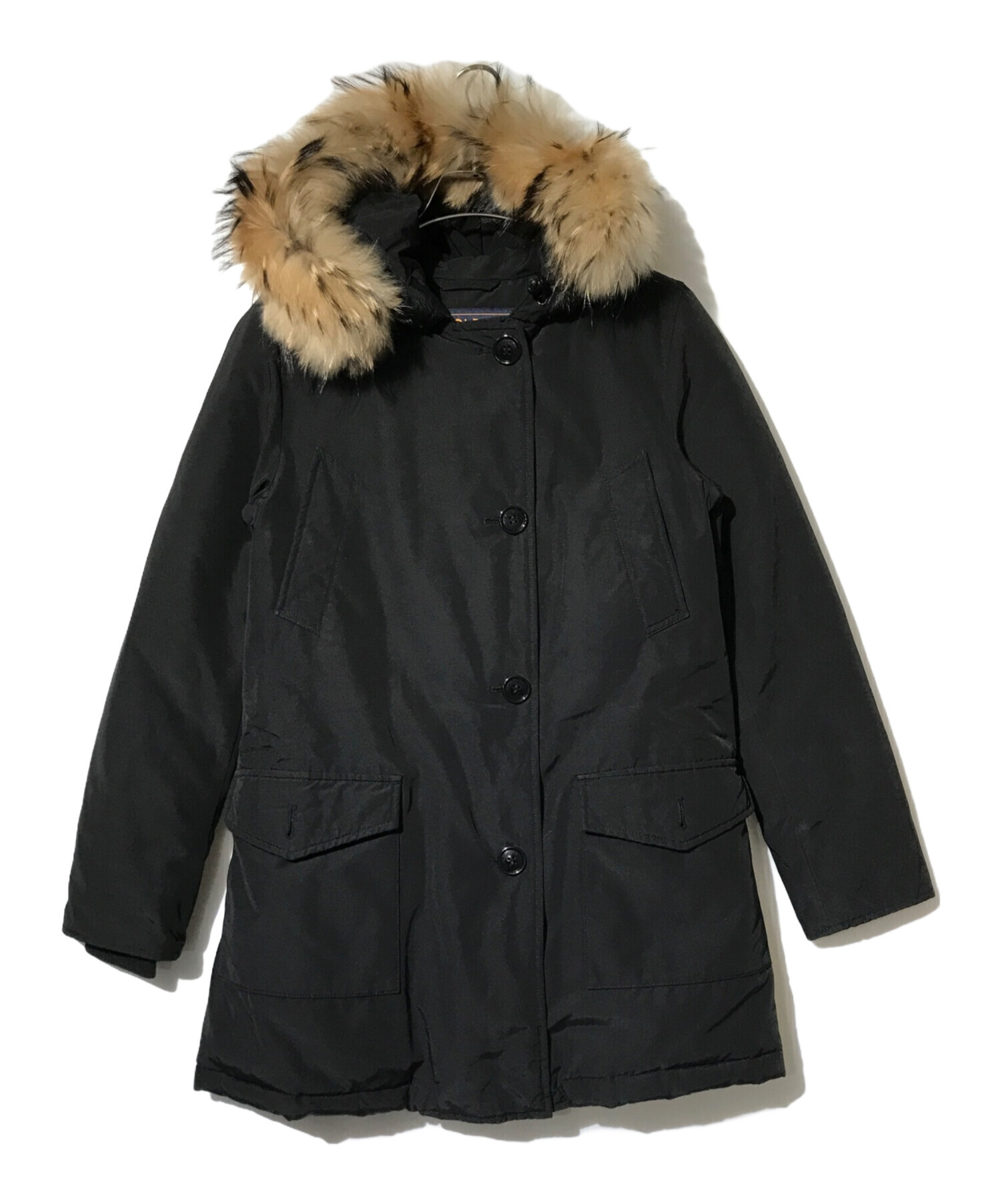 中古・古着通販】WOOLRICH (ウールリッチ) ファー付ダウンジャケット 
