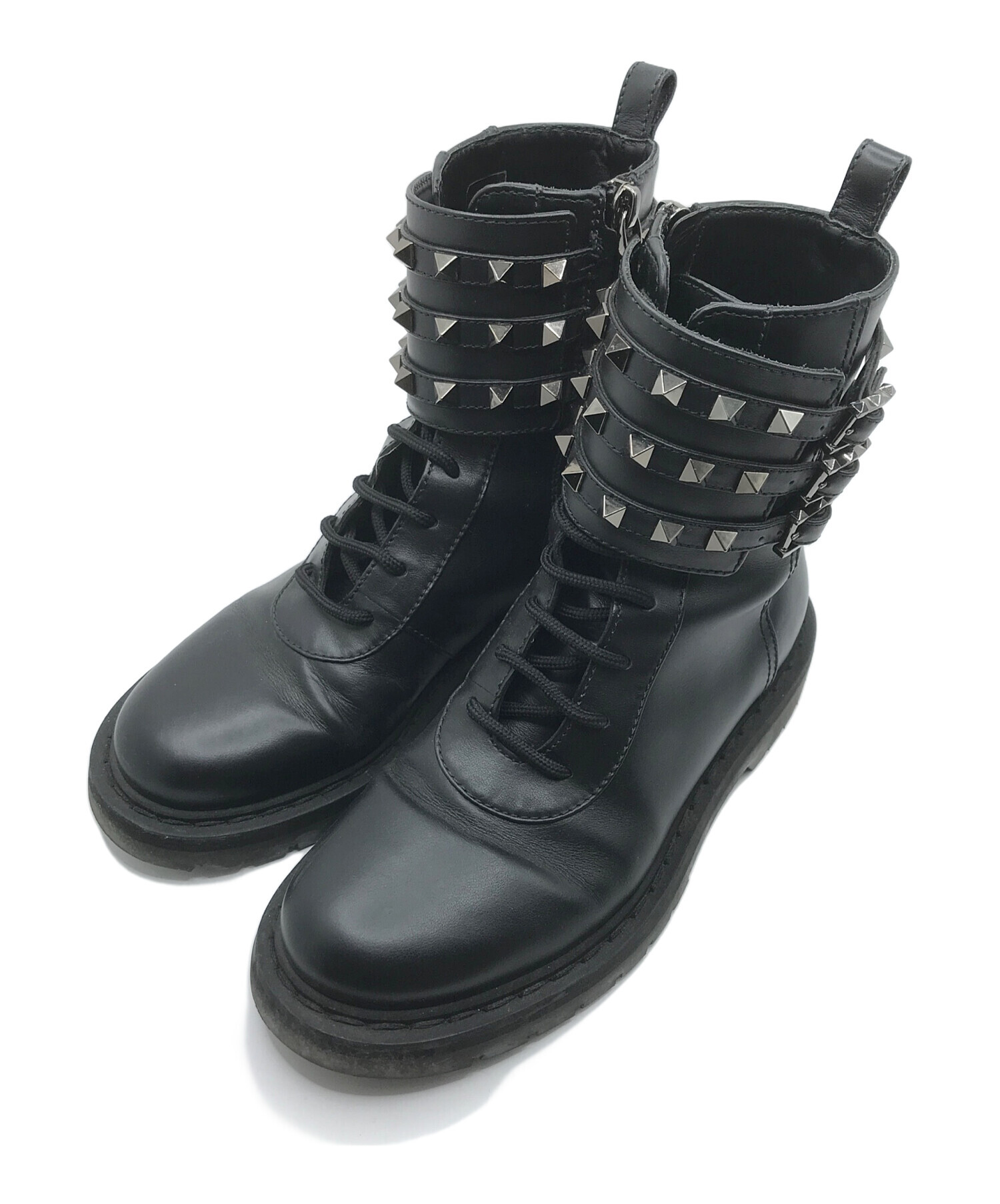 valentino ロックスタッズブーツ36.5 ヴァレンティノ