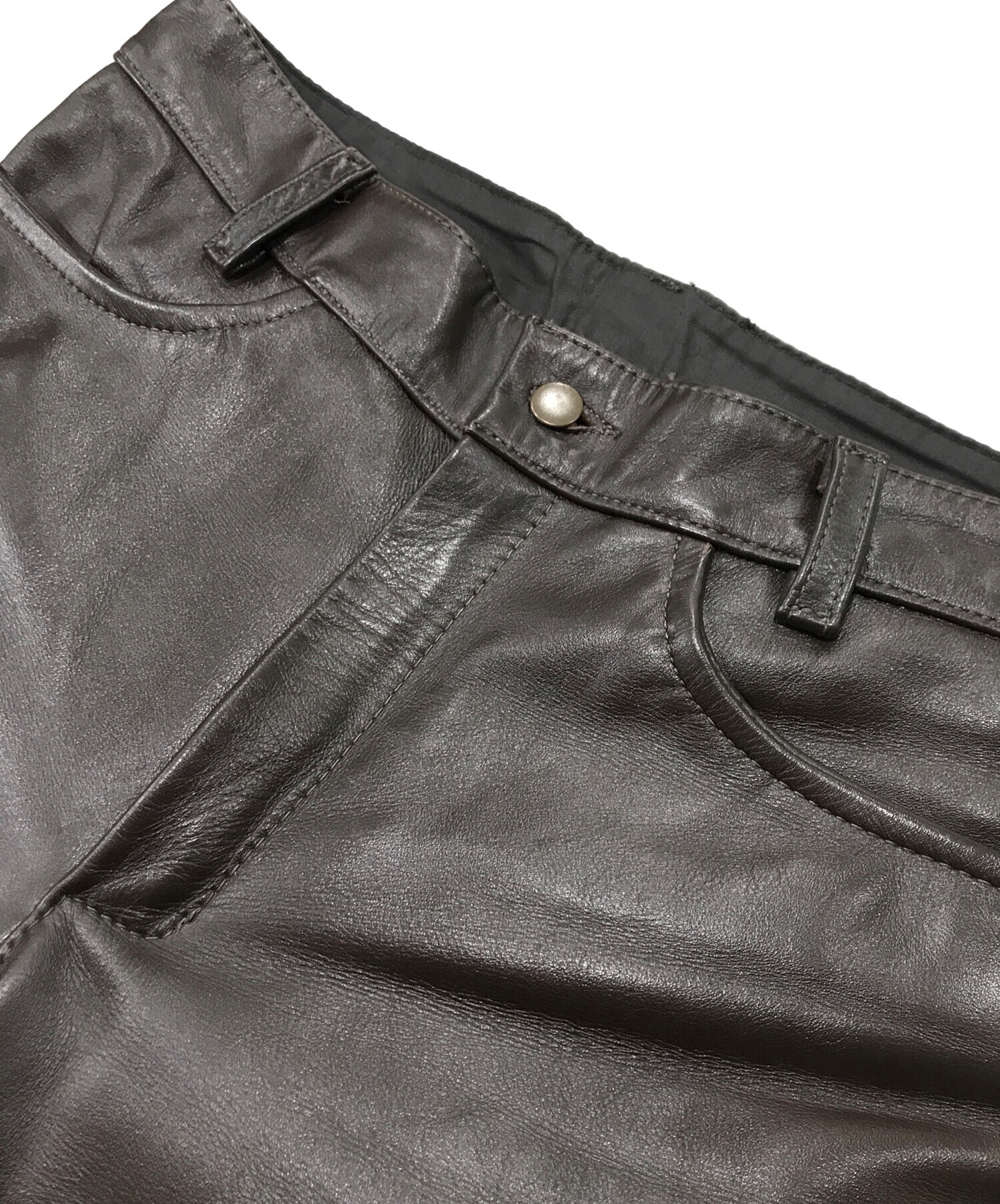 バンソン レザーパンツ サイズ36