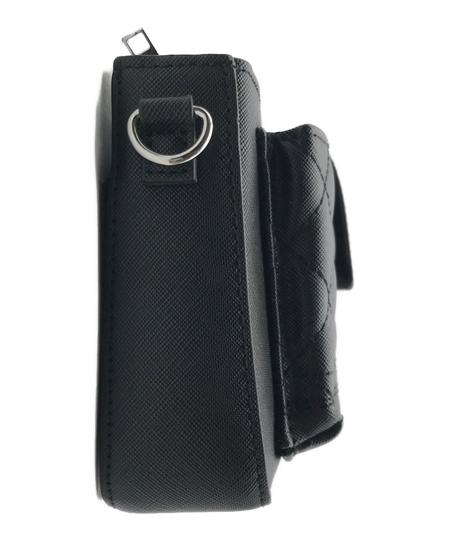 中古・古着通販】riu (リウ) Quilting phone bag ブラック｜ブランド  