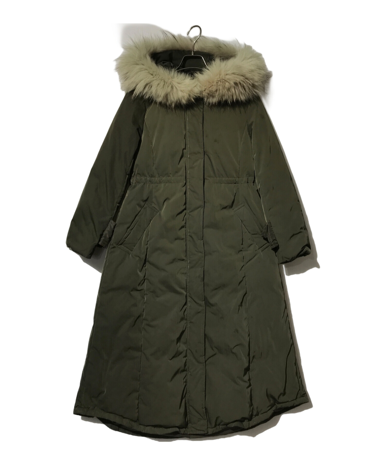 グレースコンチネンタルダイアグラムファーコート