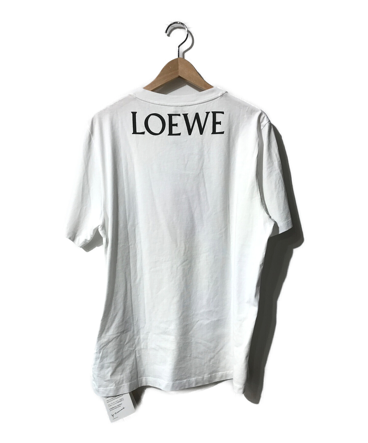 LOEWE (ロエベ) Tシャツ ホワイト サイズ:Ⅿ 未使用品