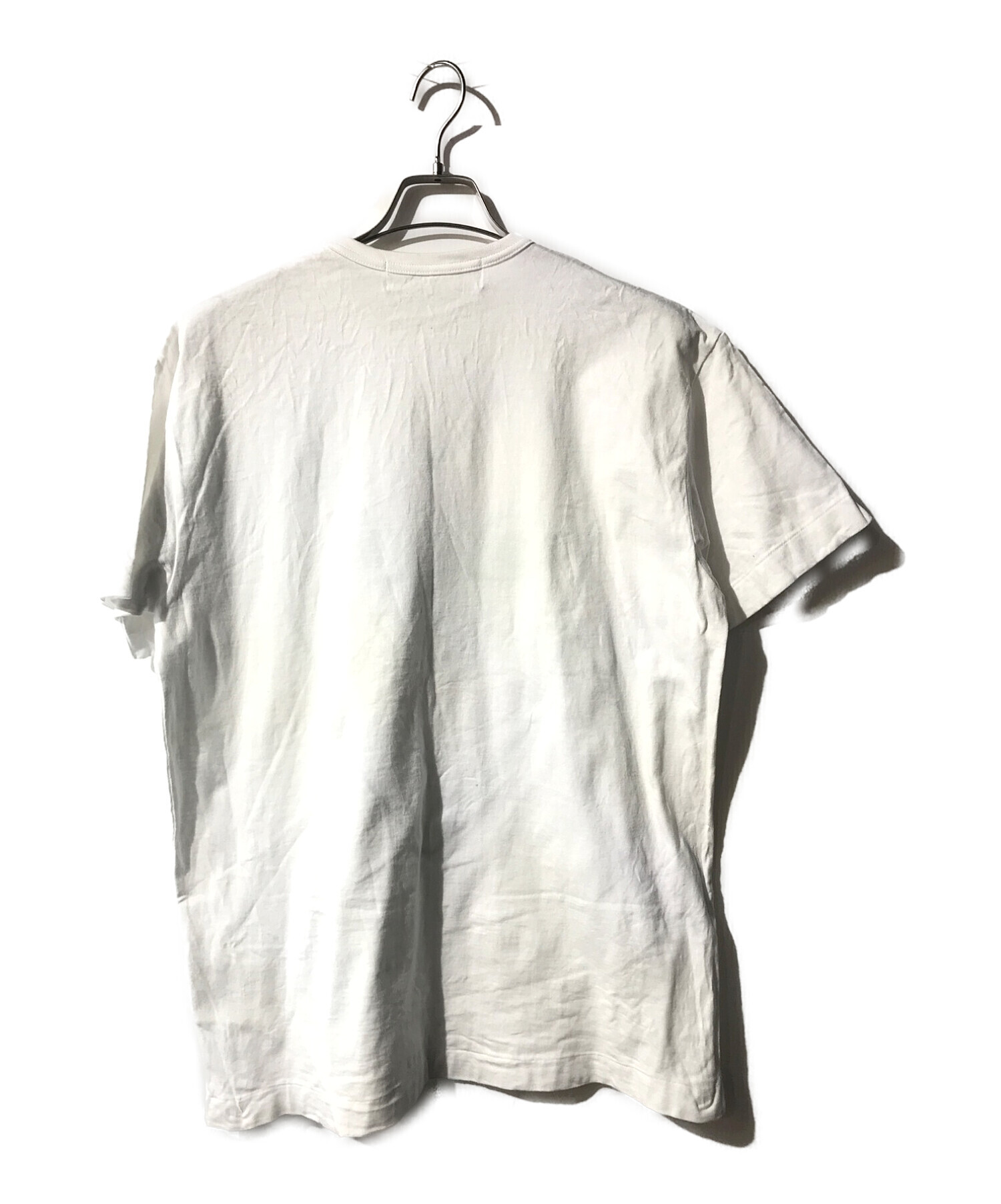 プレイコムデギャルソン　メンズ Tシャツ　WHT/XL 新品　送料込