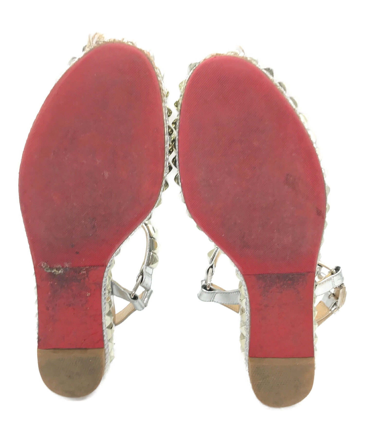 Christian Louboutin ウェッジソールサンダル 〈112-1〉｜レディース