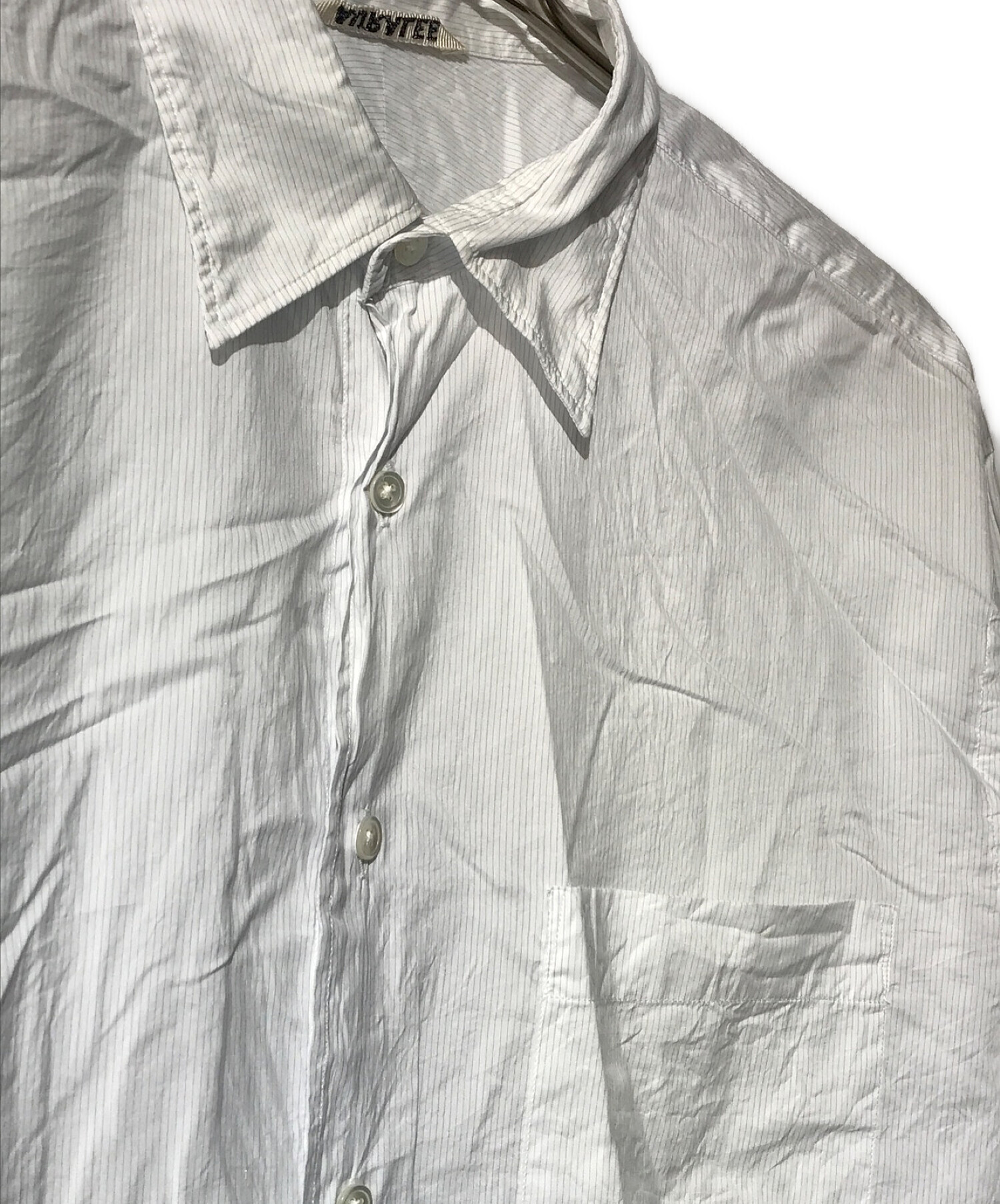 中古・古着通販】AURALEE (オーラリー) FINX SILK STRIPE SHIRTS 