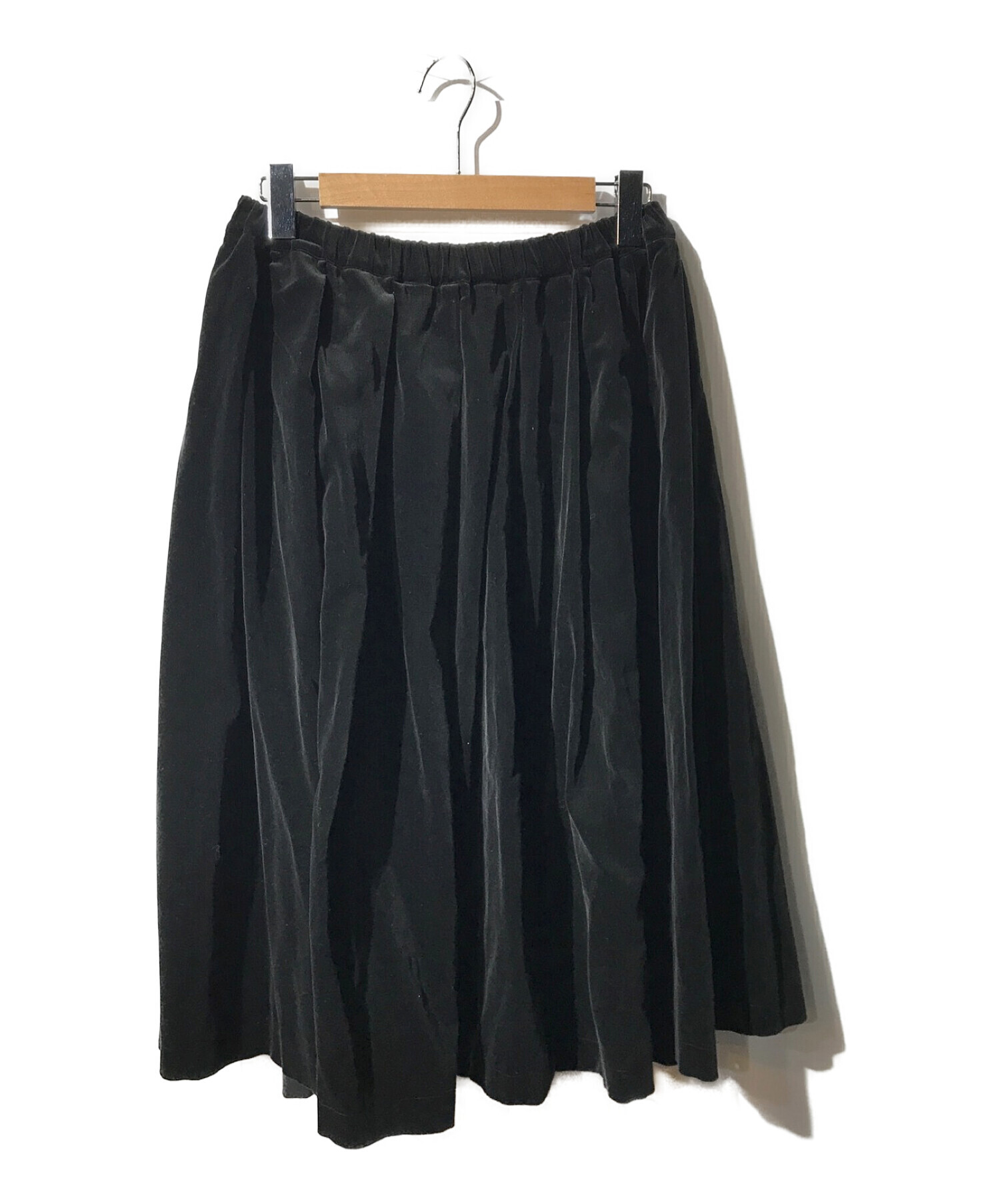 最終価格）COMME des GARÇONS ブラックフレアスカート 中古・古着通販】COMME des GARCONS COMME des GARCONS