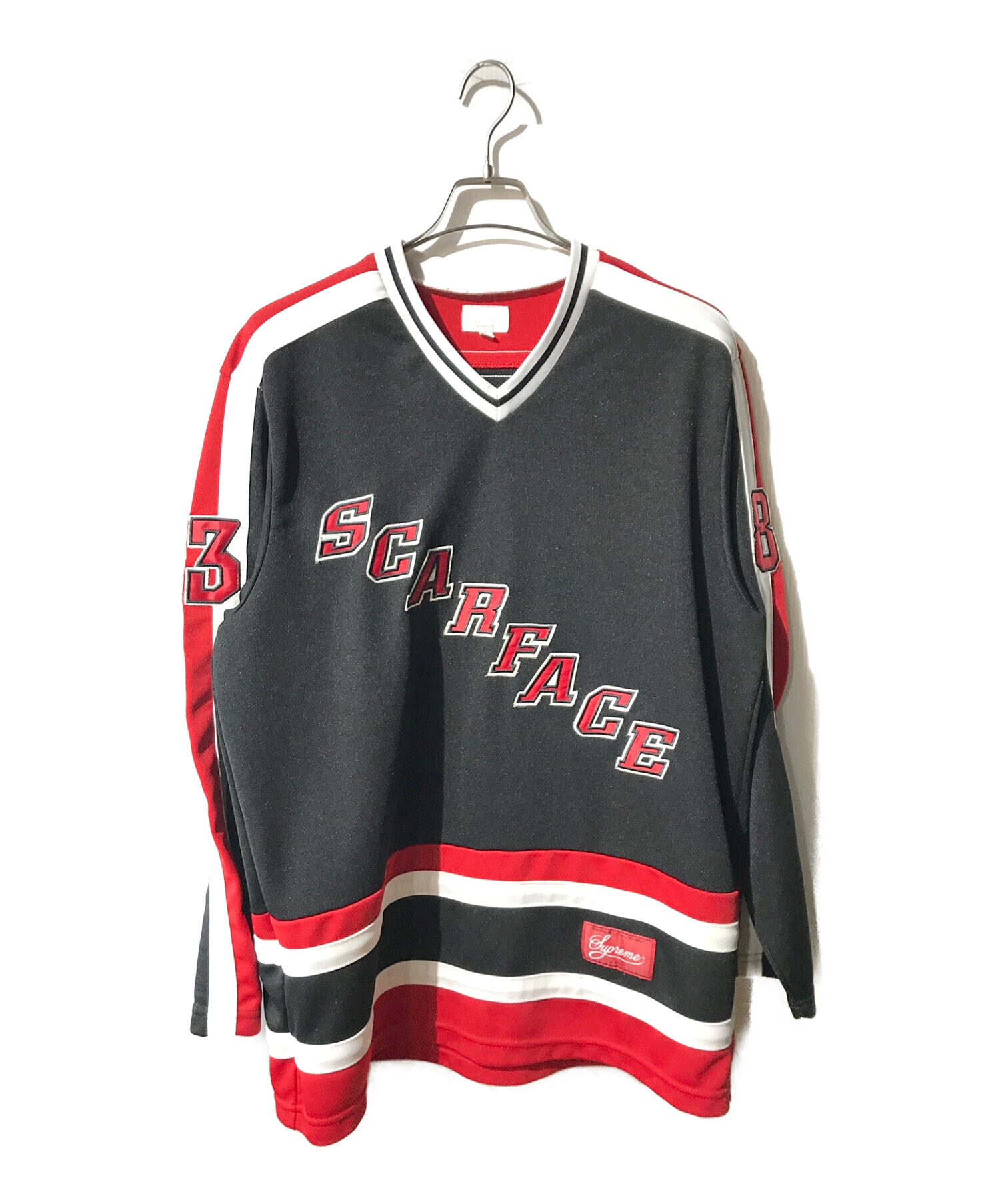 Supreme (シュプリーム) scarface hockey jersey ブラック サイズ:L