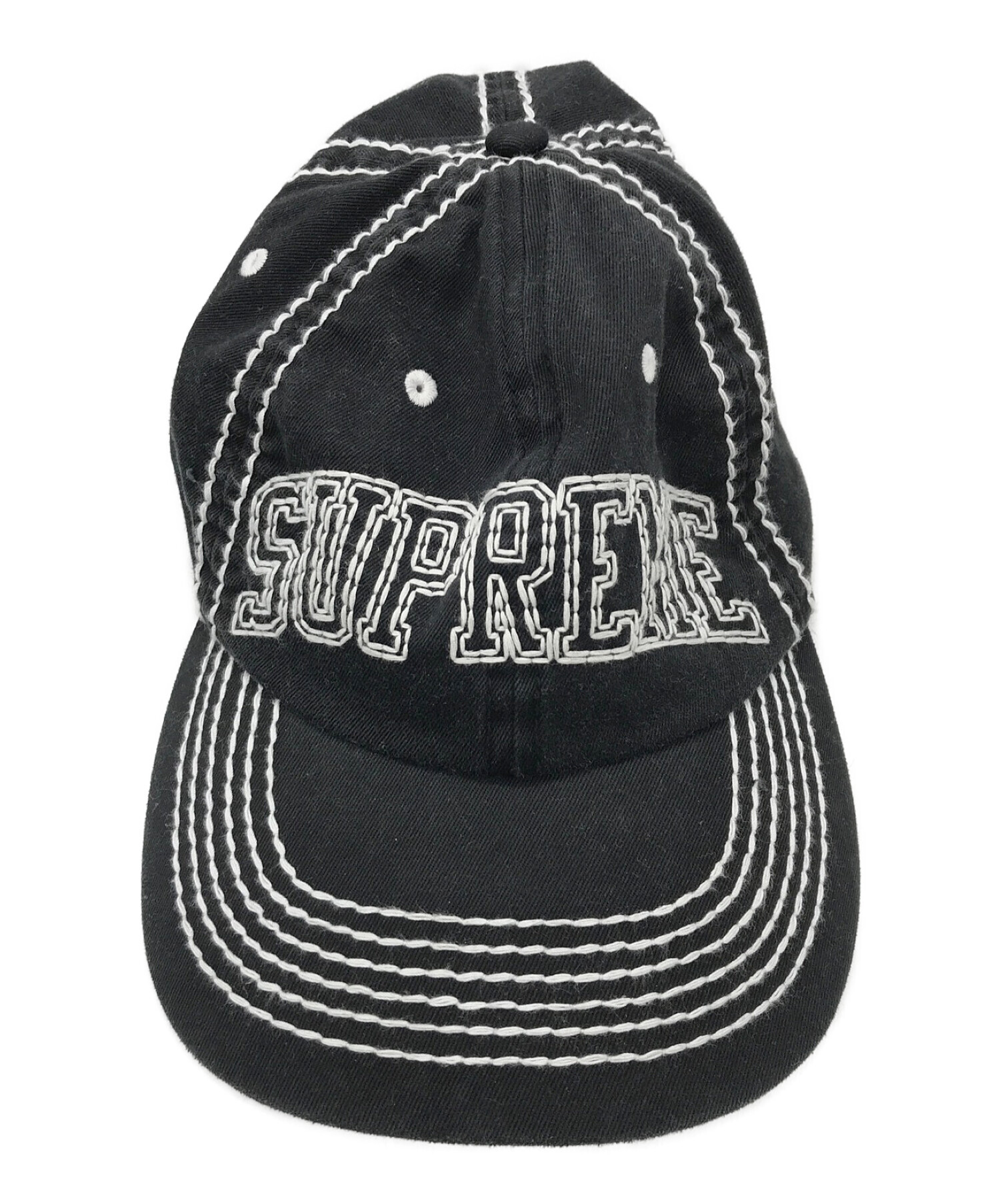中古・古着通販】Supreme (シュプリーム) Big Stitch 6-Panel Cap 
