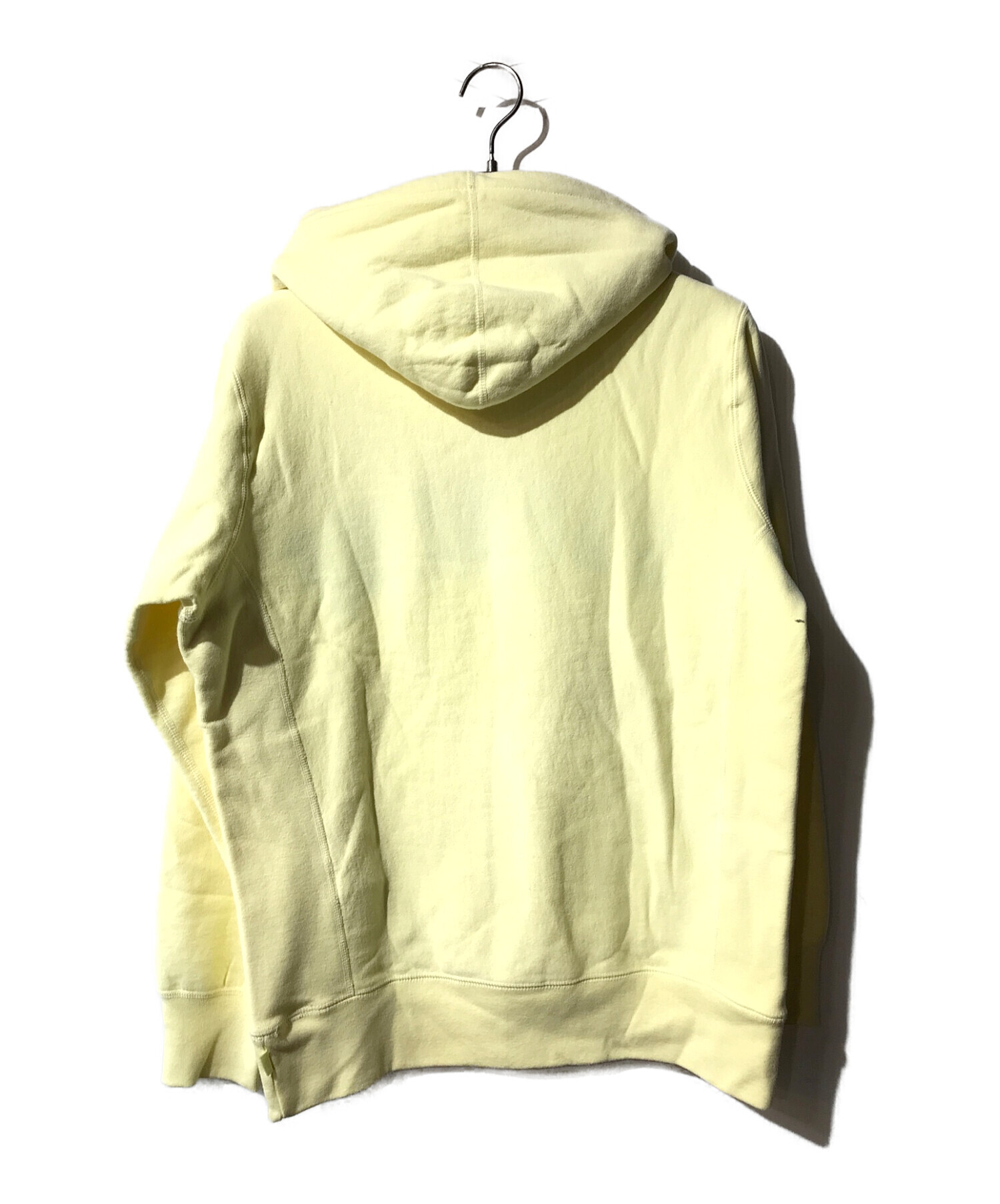 Supreme (シュプリーム) 17SS Chenille Arc Logo Hooded Sweatshirt/アーチロゴプルオーバーパーカー  イエロー サイズ:M