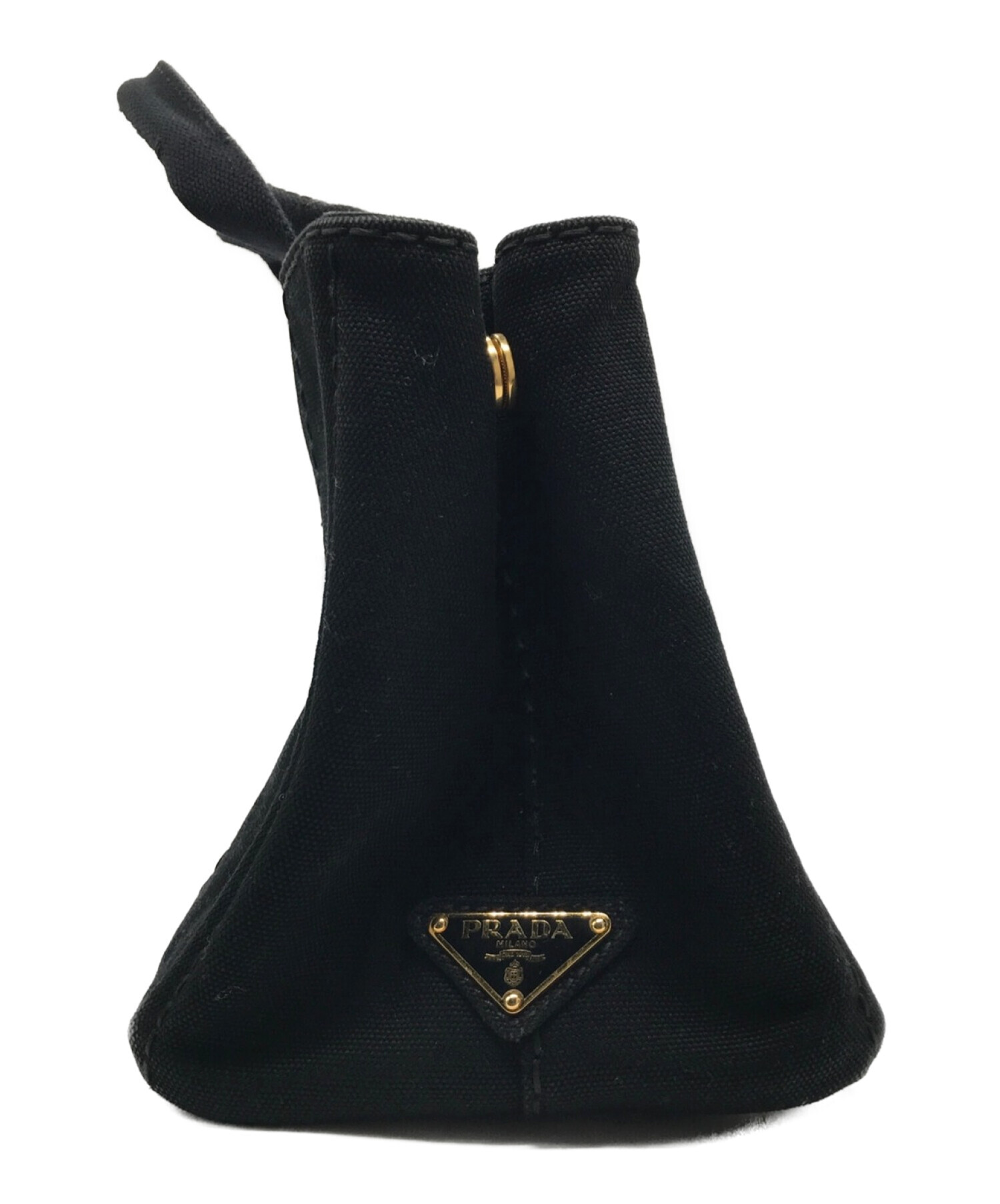 中古・古着通販】PRADA (プラダ) カナパSS / ハンドバッグ ブラック 