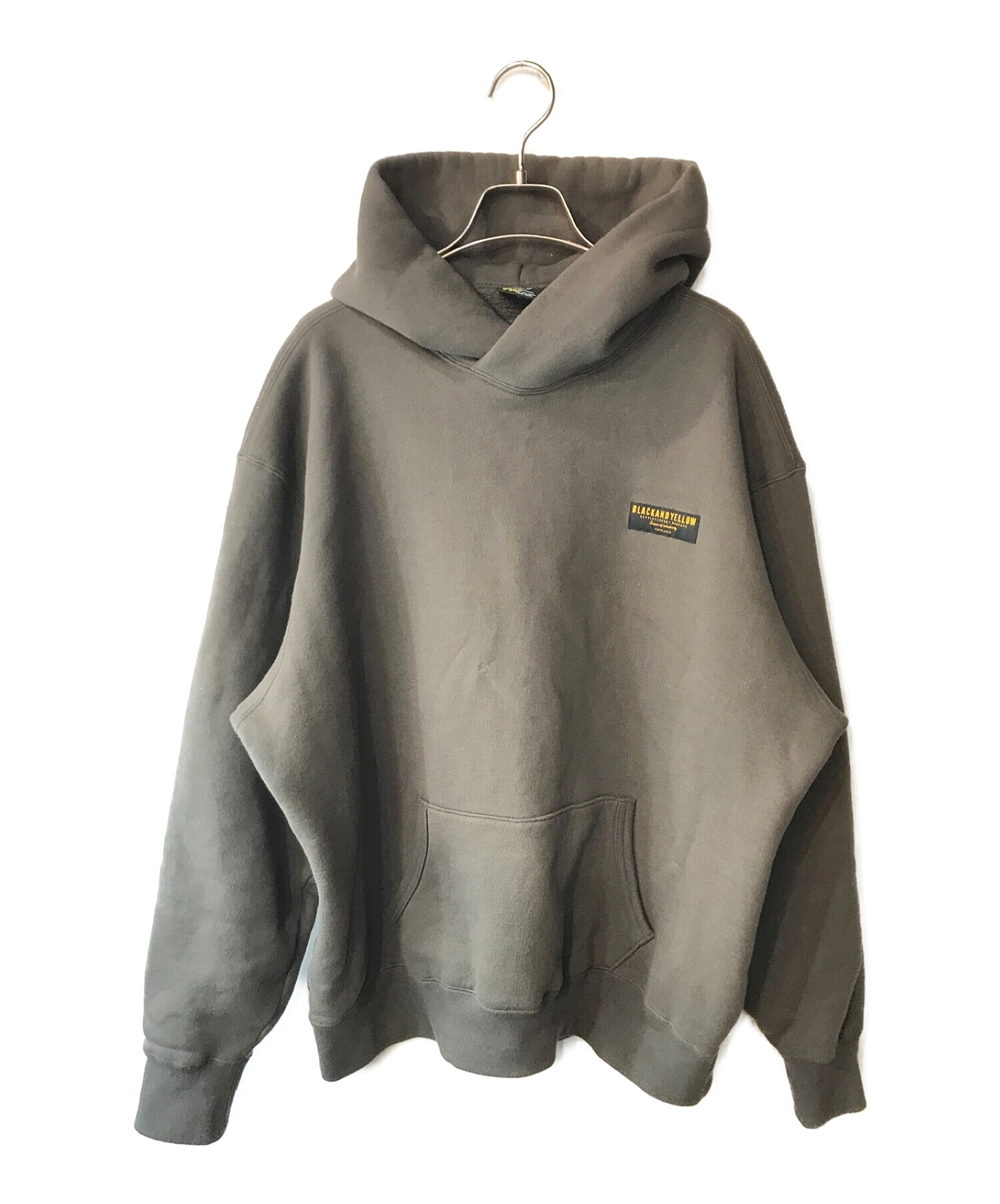 中古・古着通販】RATS (ラッツ) CROSS NECK HOODIE BOLT カーキ サイズ 