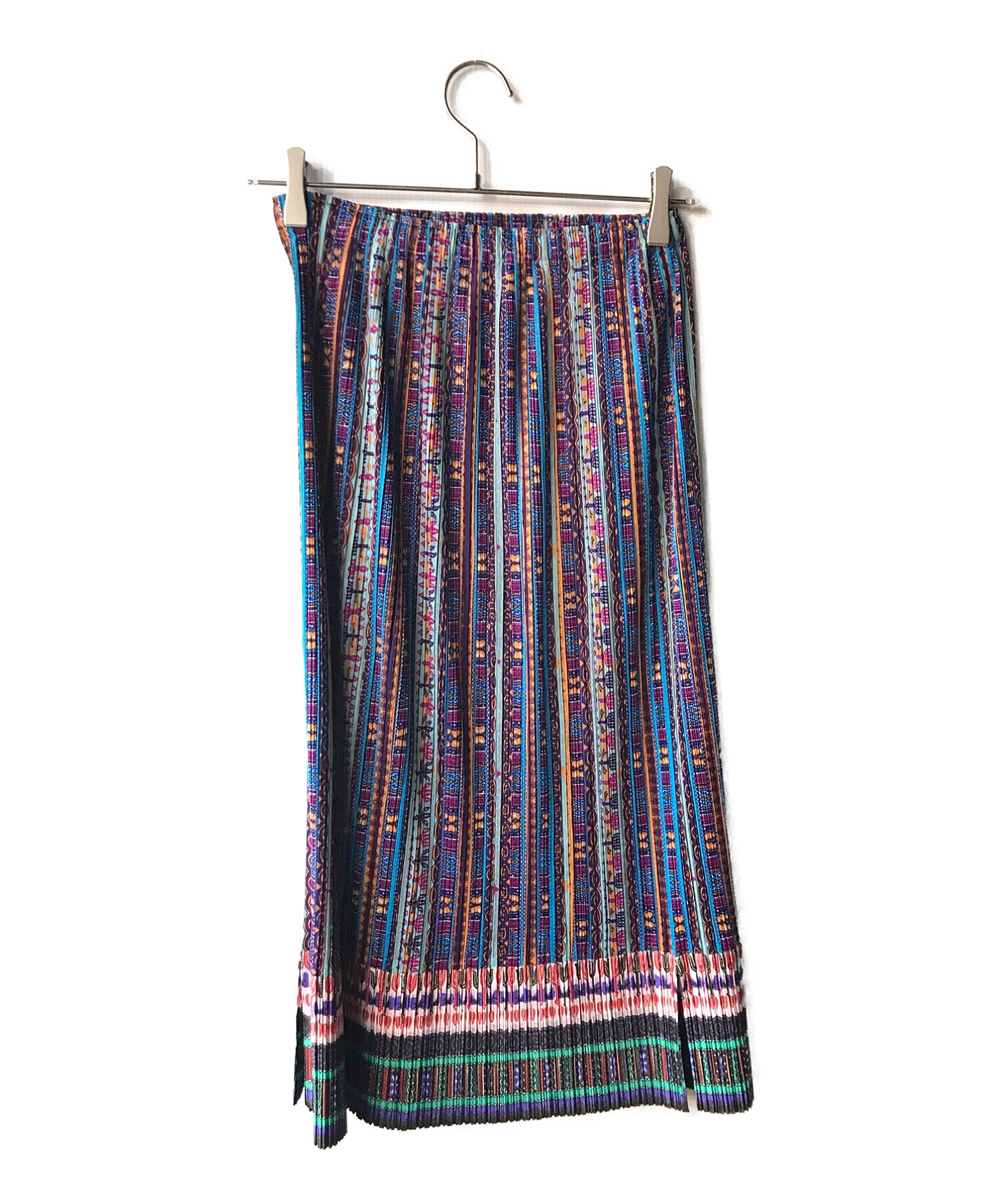 PLEATS PLEASE プリーツプリーツ　プリーツスカート　マルチカラー PLEATS PLEASE プリーツプリーツ プリーツスカート マルチカラー