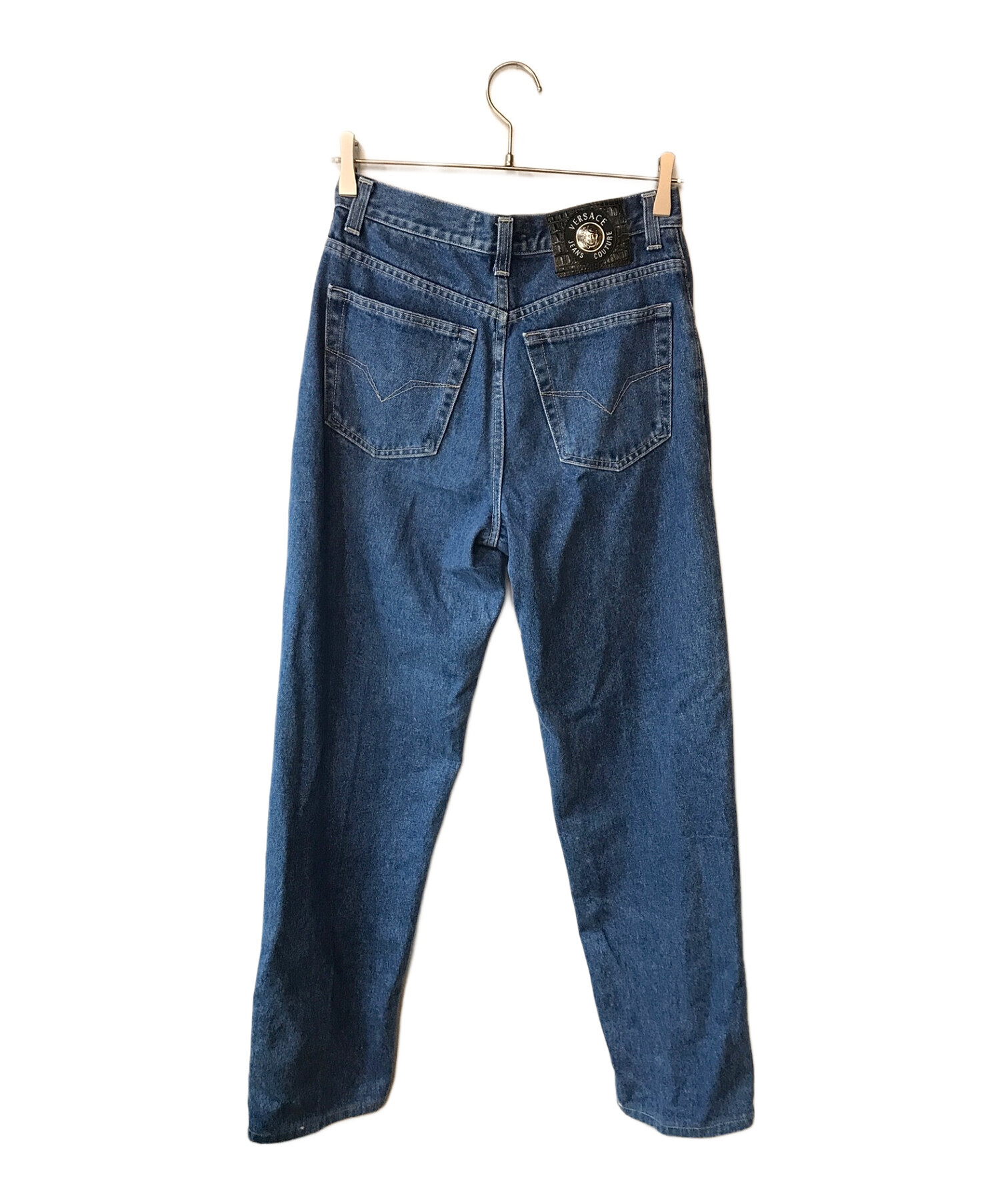 中古・古着通販】VERSACE (ヴェルサーチ) デニムパンツ インディゴ 