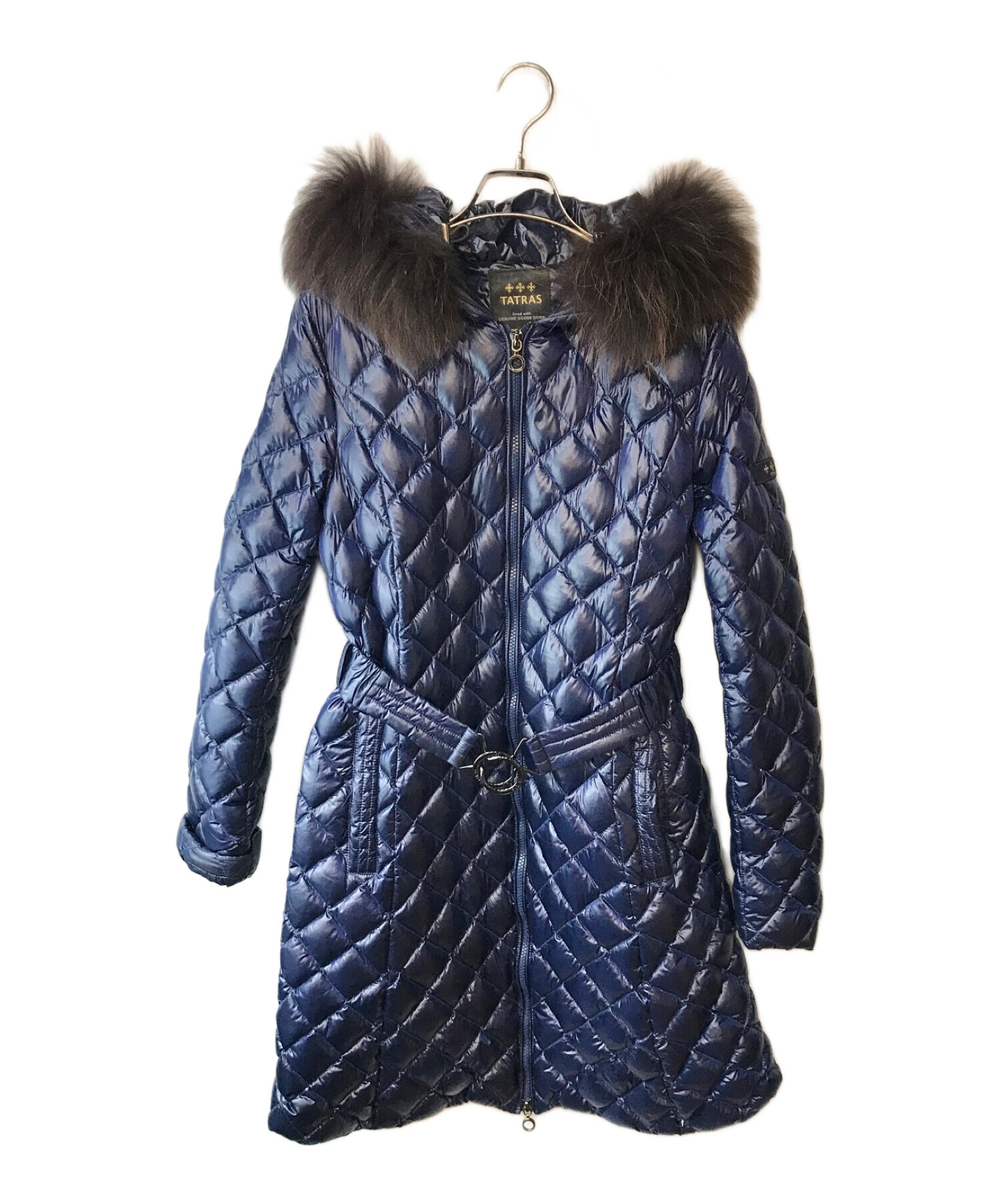中古・古着通販】TATRAS (タトラス) ダウンコート ネイビー サイズ:4 