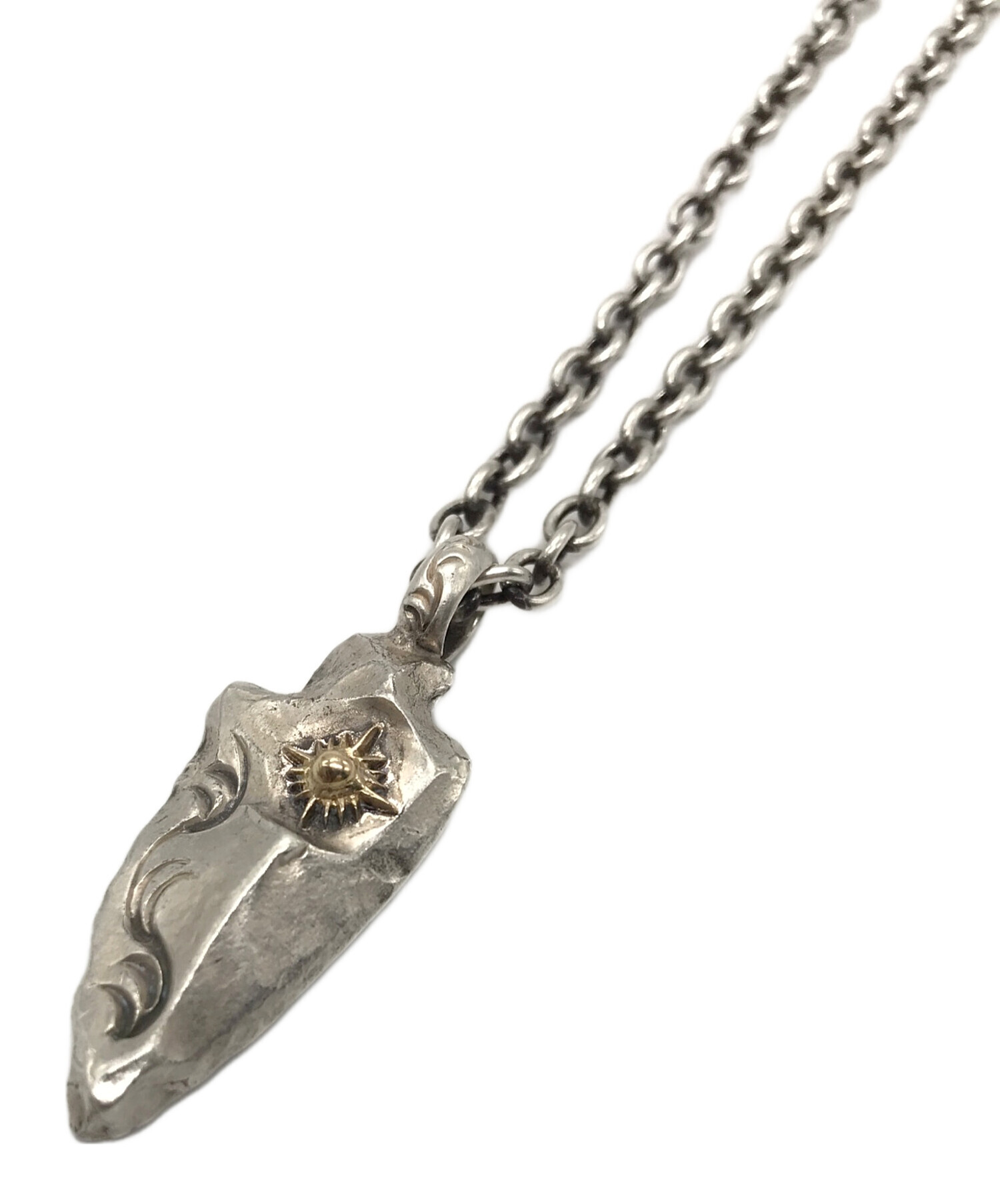 アリゾナフリーダム　シルバー925　K18　矢尻 102-000021-001snap.jpg