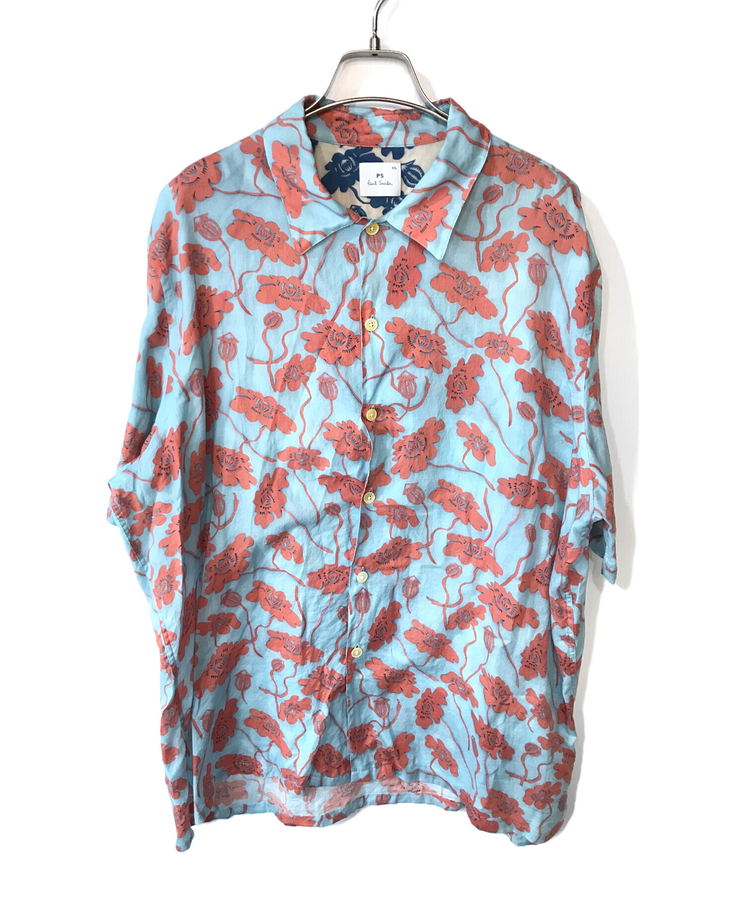 中古・古着通販】PAUL SMITH (ポールスミス) フラワープリントシャツ 