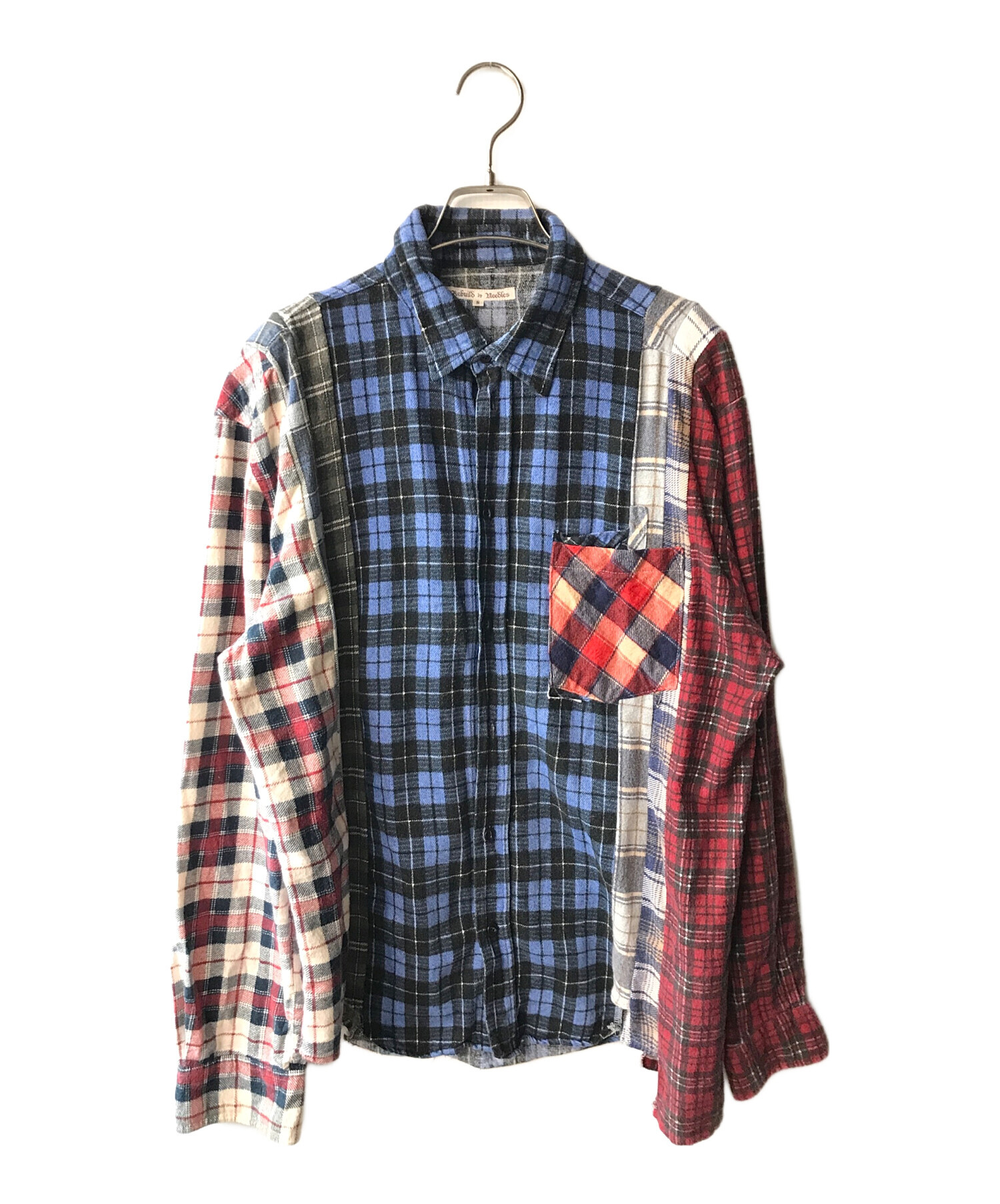 【Rebuild by Needles】リビルドバイニードルス　再構築シャツ④ 新品【Rebuild by Needles】リビルドバイニードルス再構築シャツ