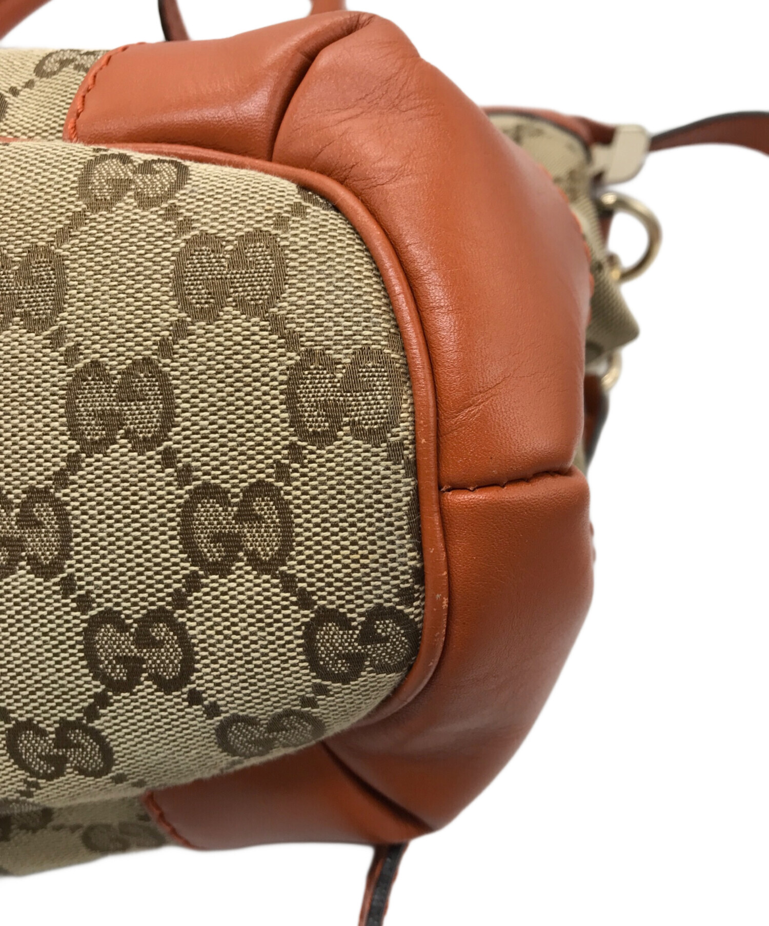 GUCCIGGスーキー2wayバッグ中古品 ブラウン