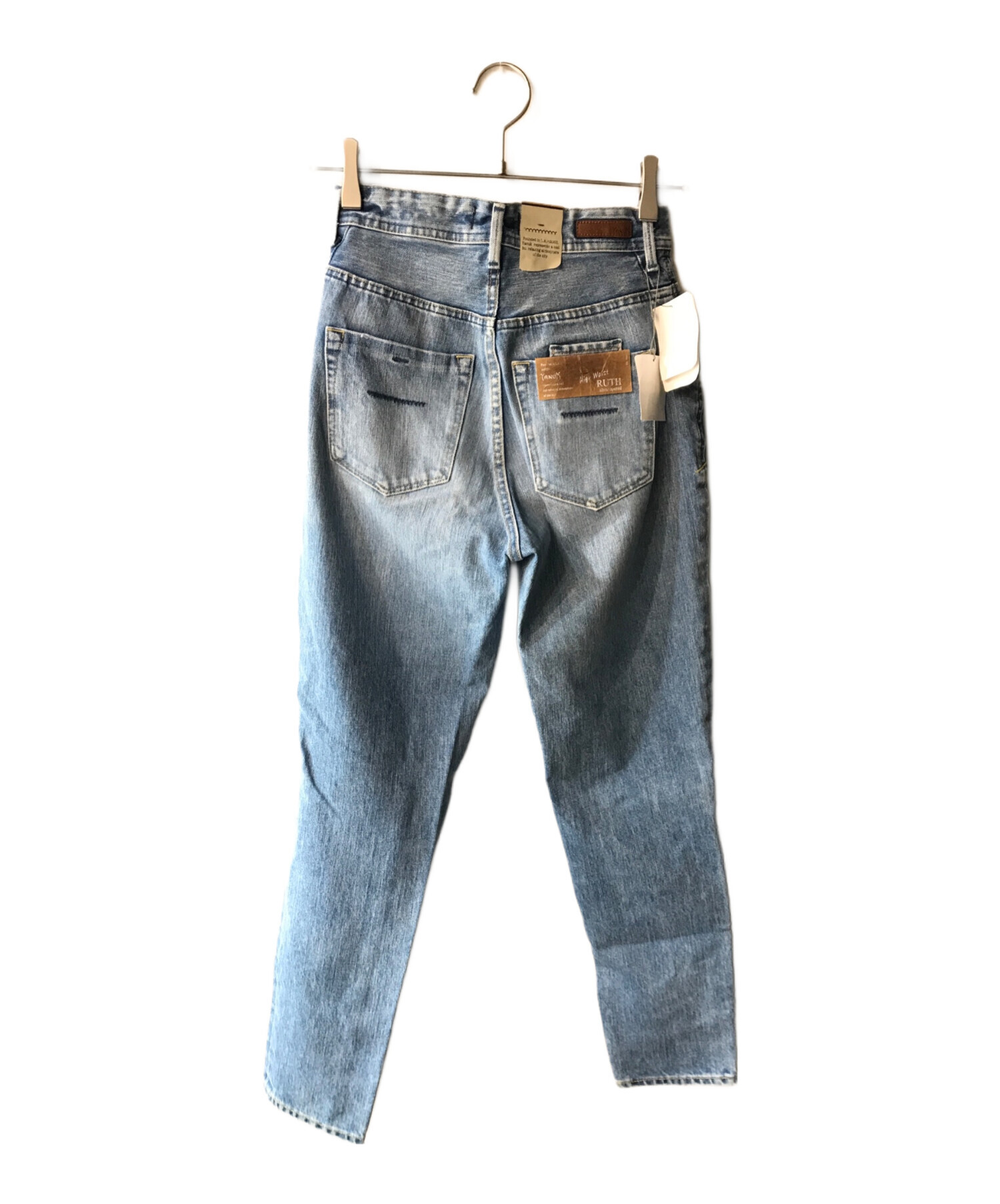 中古・古着通販】YANUK (ヤヌーク) デニムパンツ インディゴ サイズ  