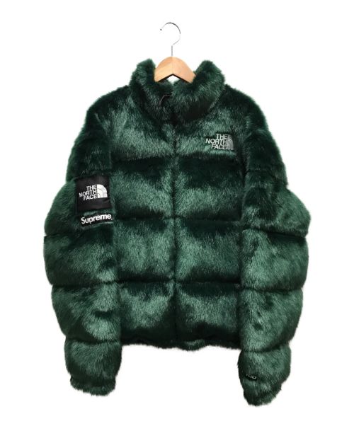 Supreme TNF Faux Fur Nuptse Jacket Sサイズ